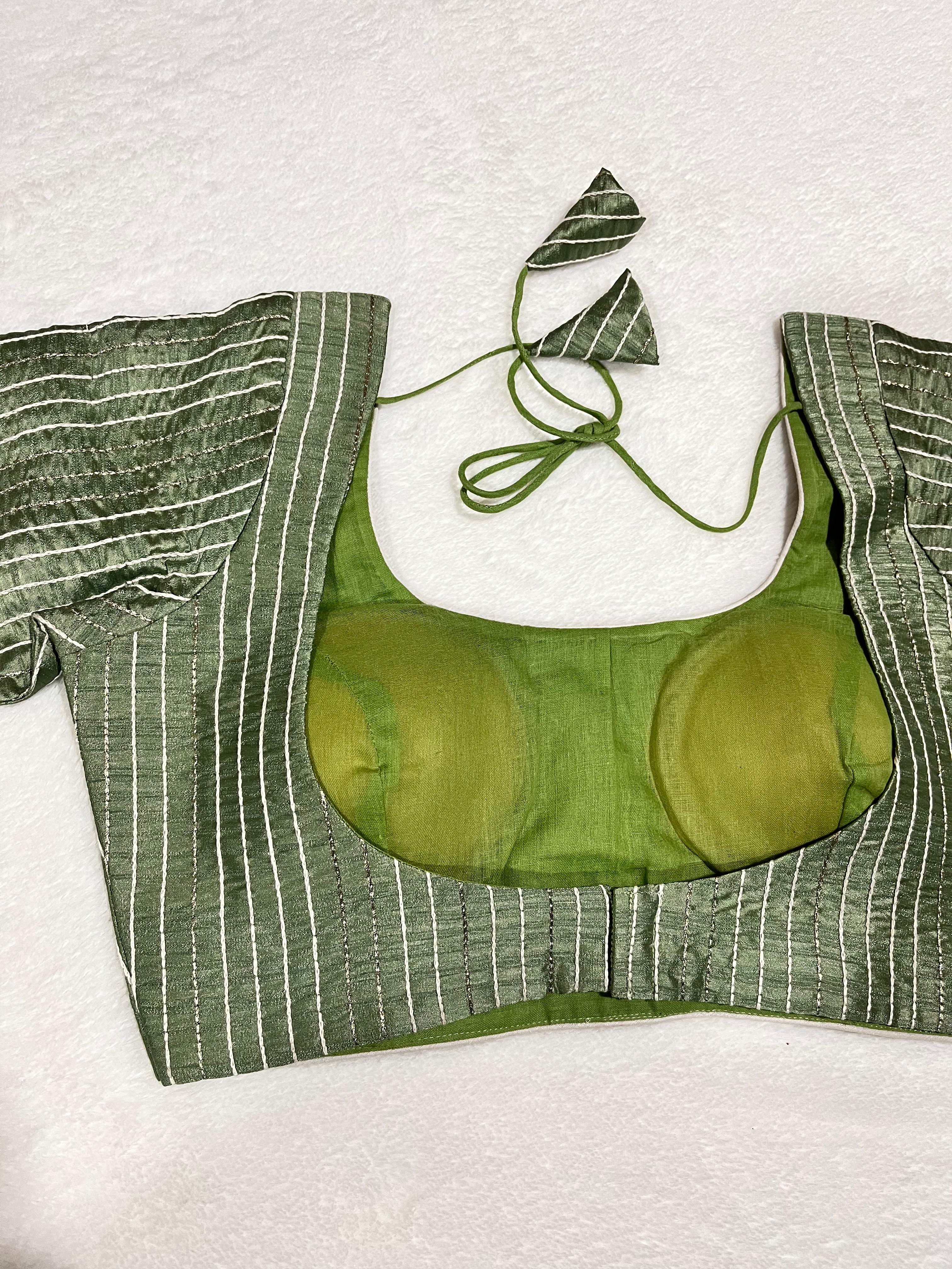 Meher Green Blouse