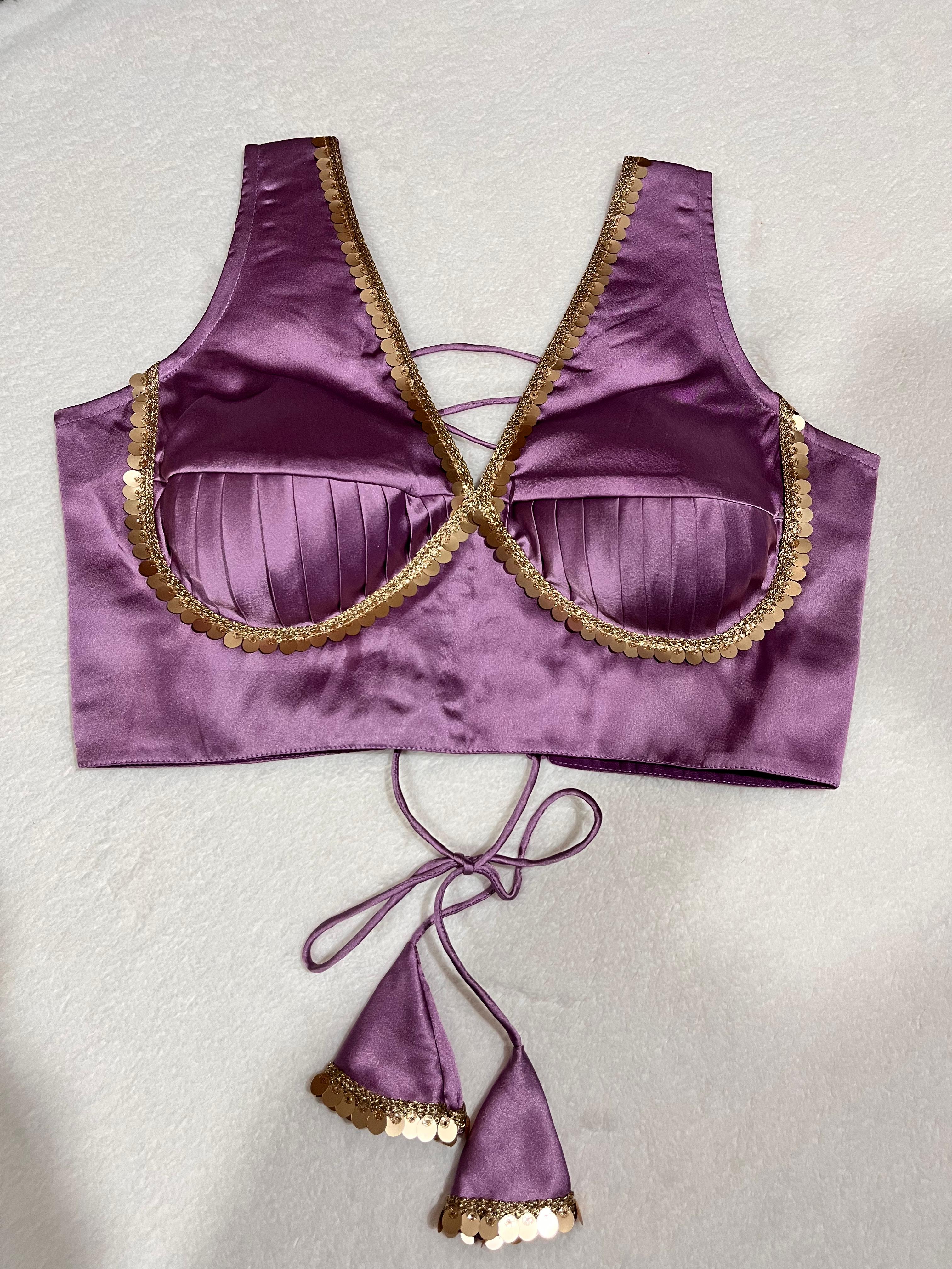Zehra Lavender Blouse