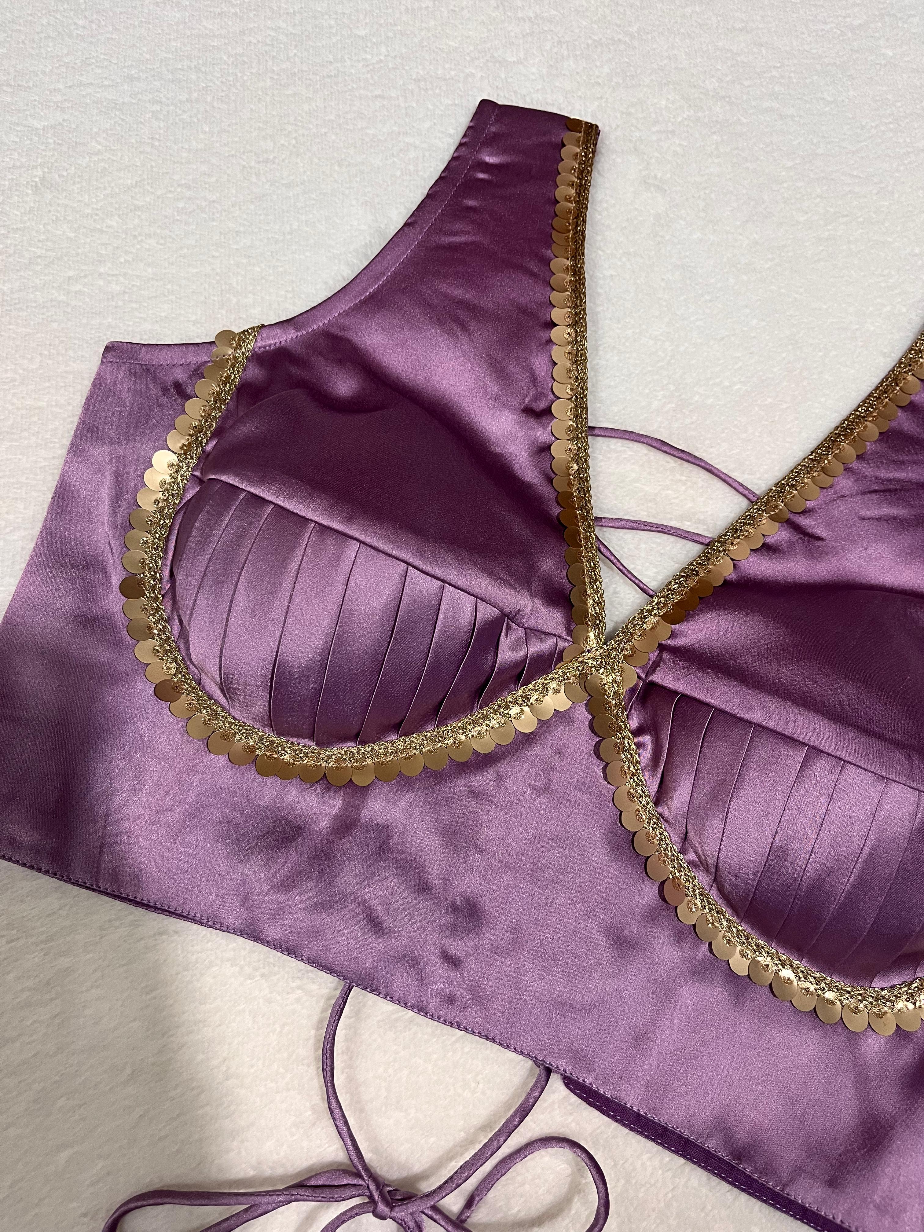 Zehra Lavender Blouse