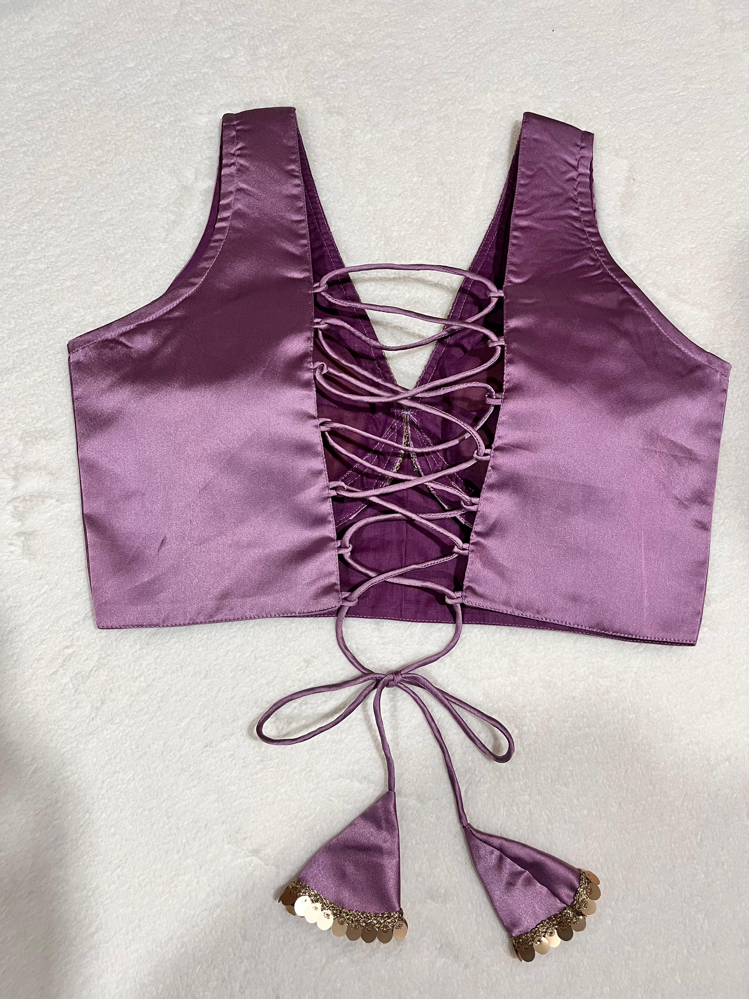 Zehra Lavender Blouse