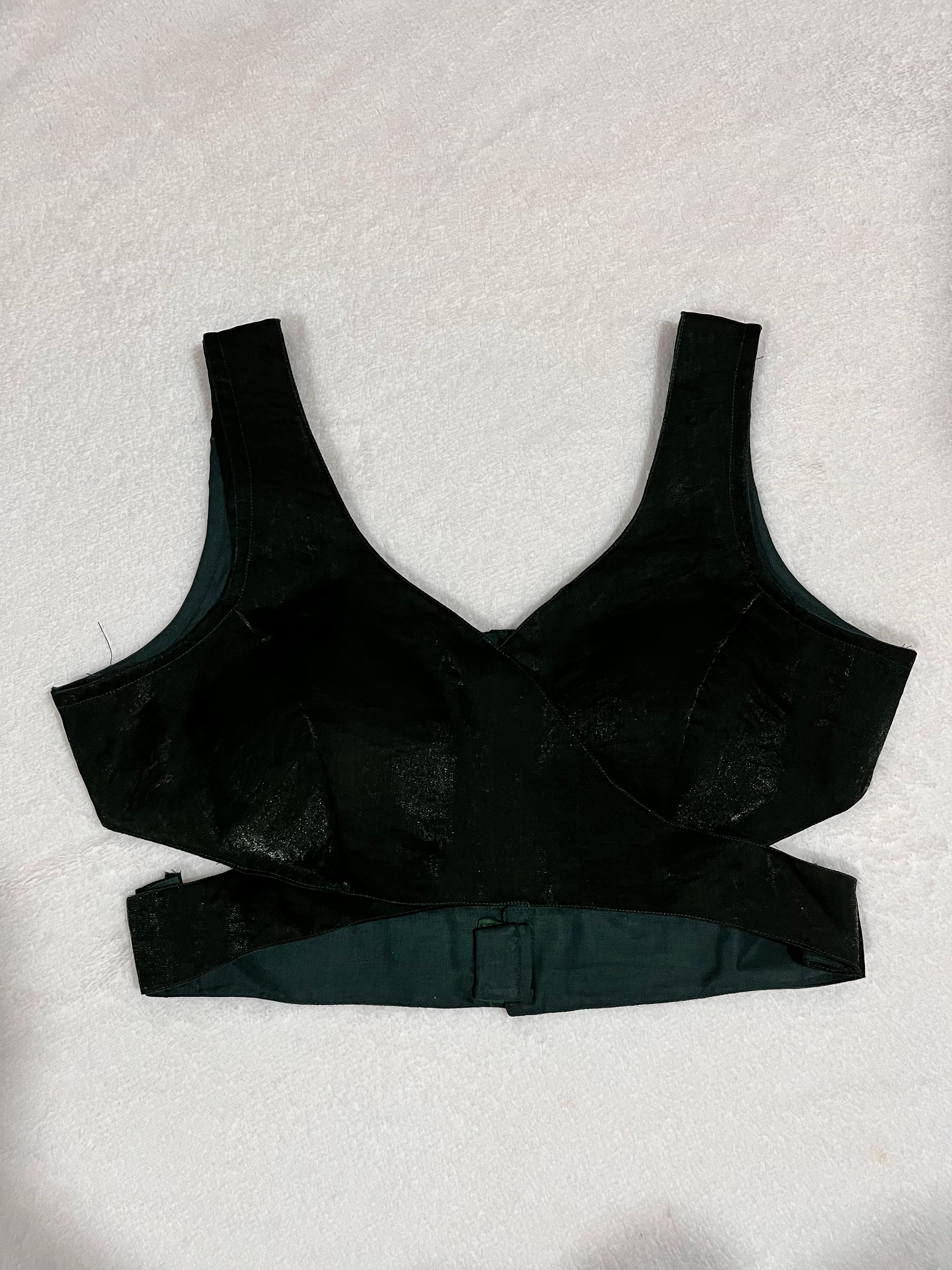 Swarna Dark Green Blouse