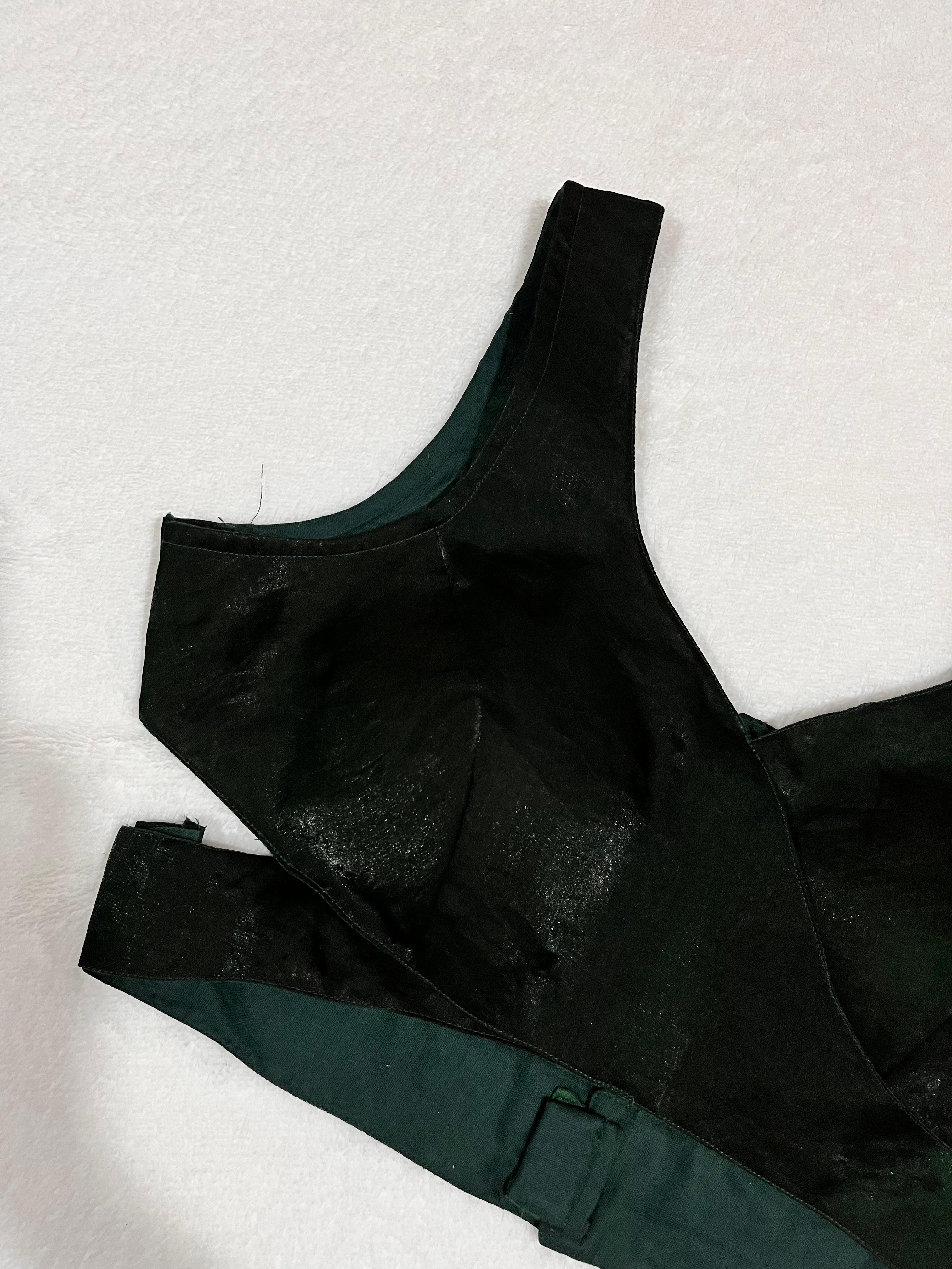Swarna Dark Green Blouse