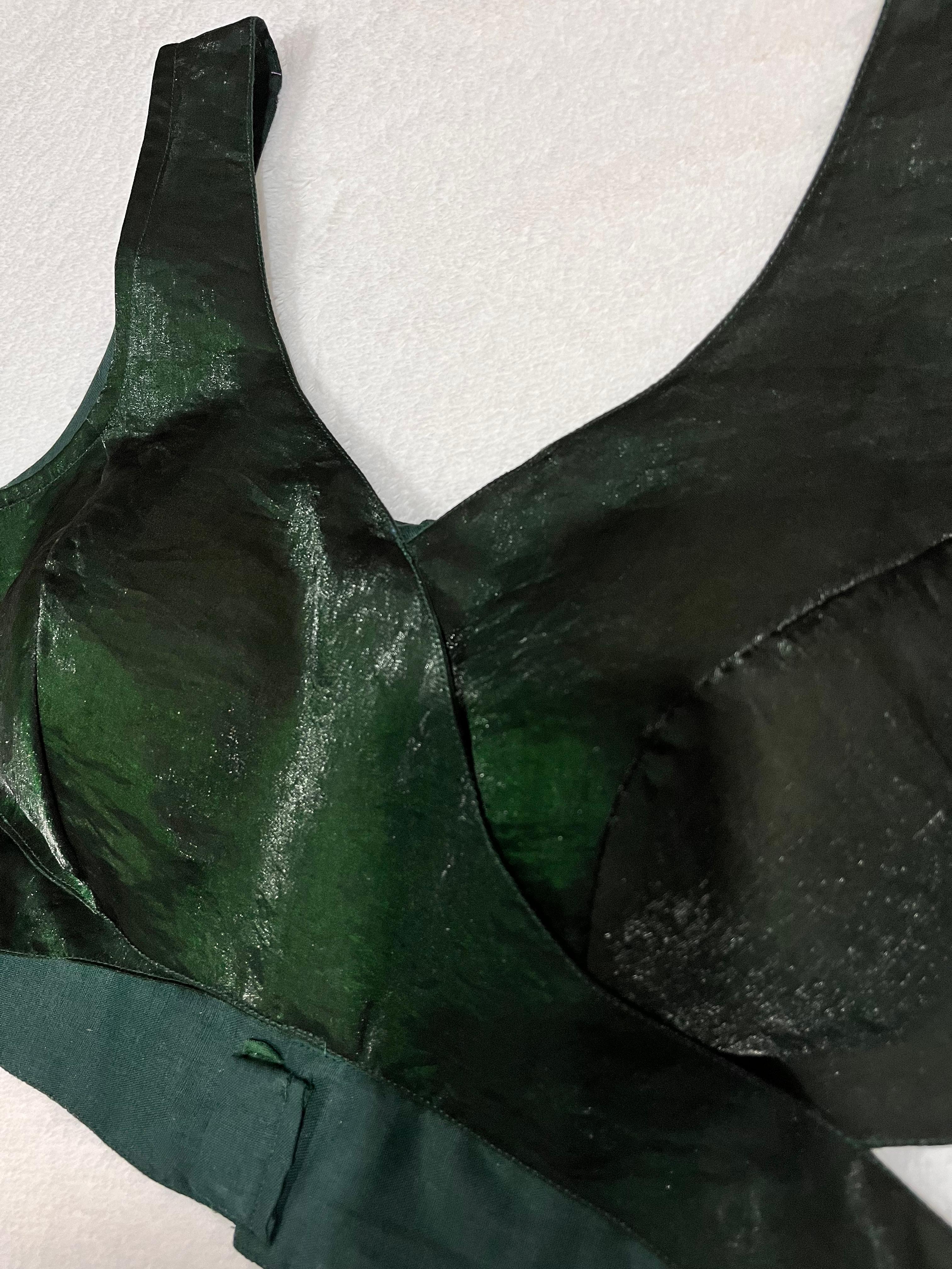 Swarna Dark Green Blouse
