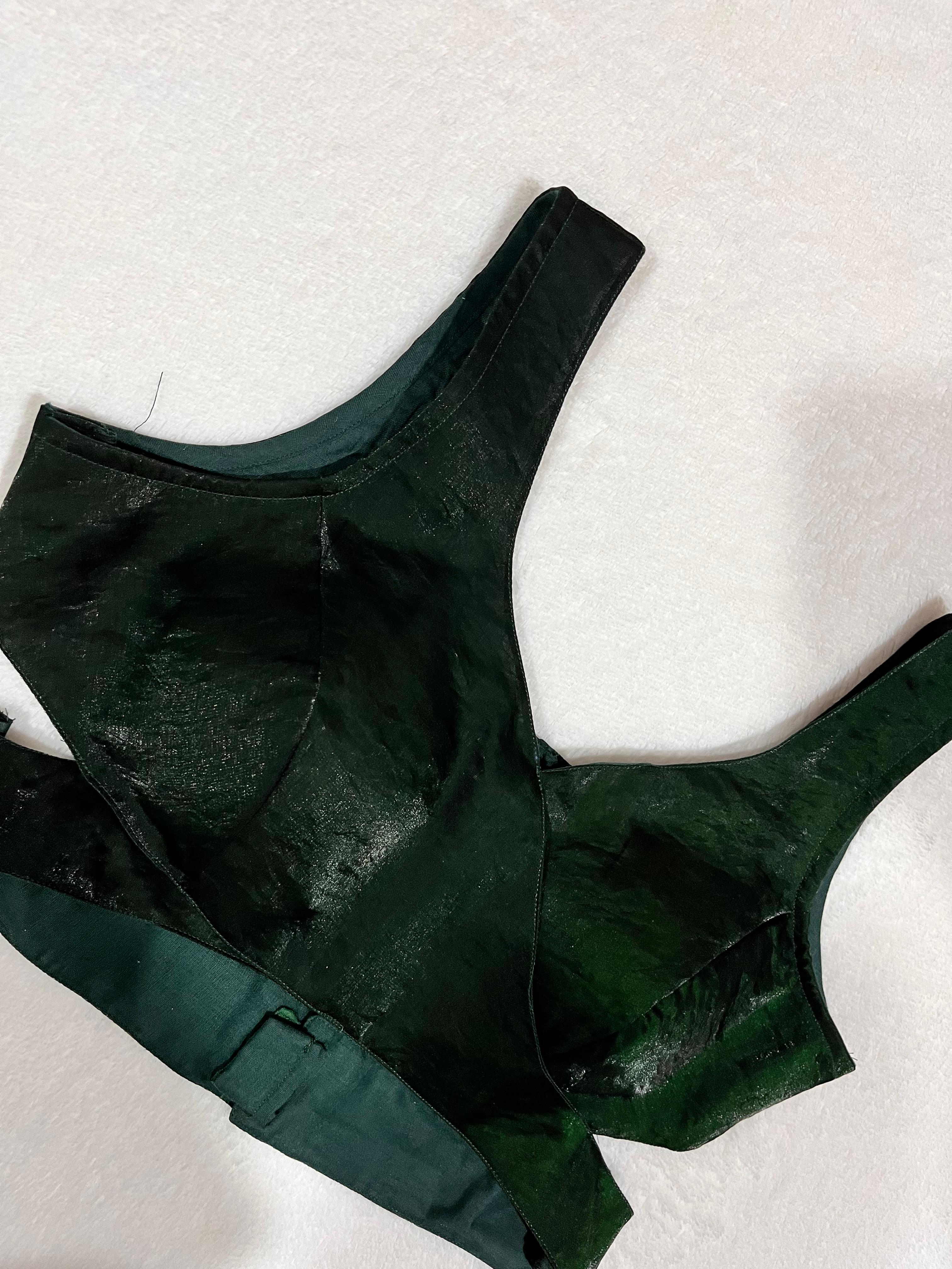 Swarna Dark Green Blouse