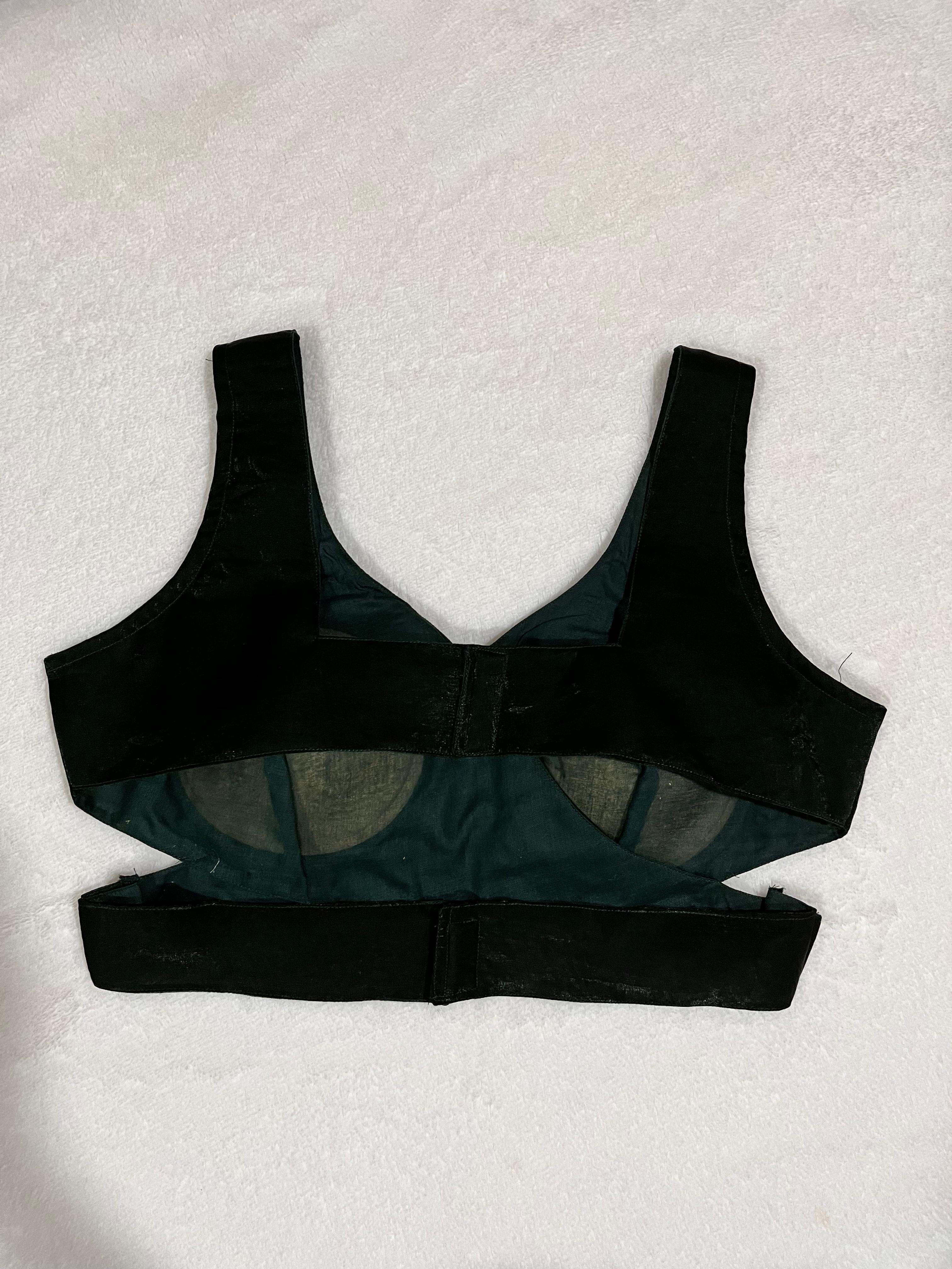 Swarna Dark Green Blouse