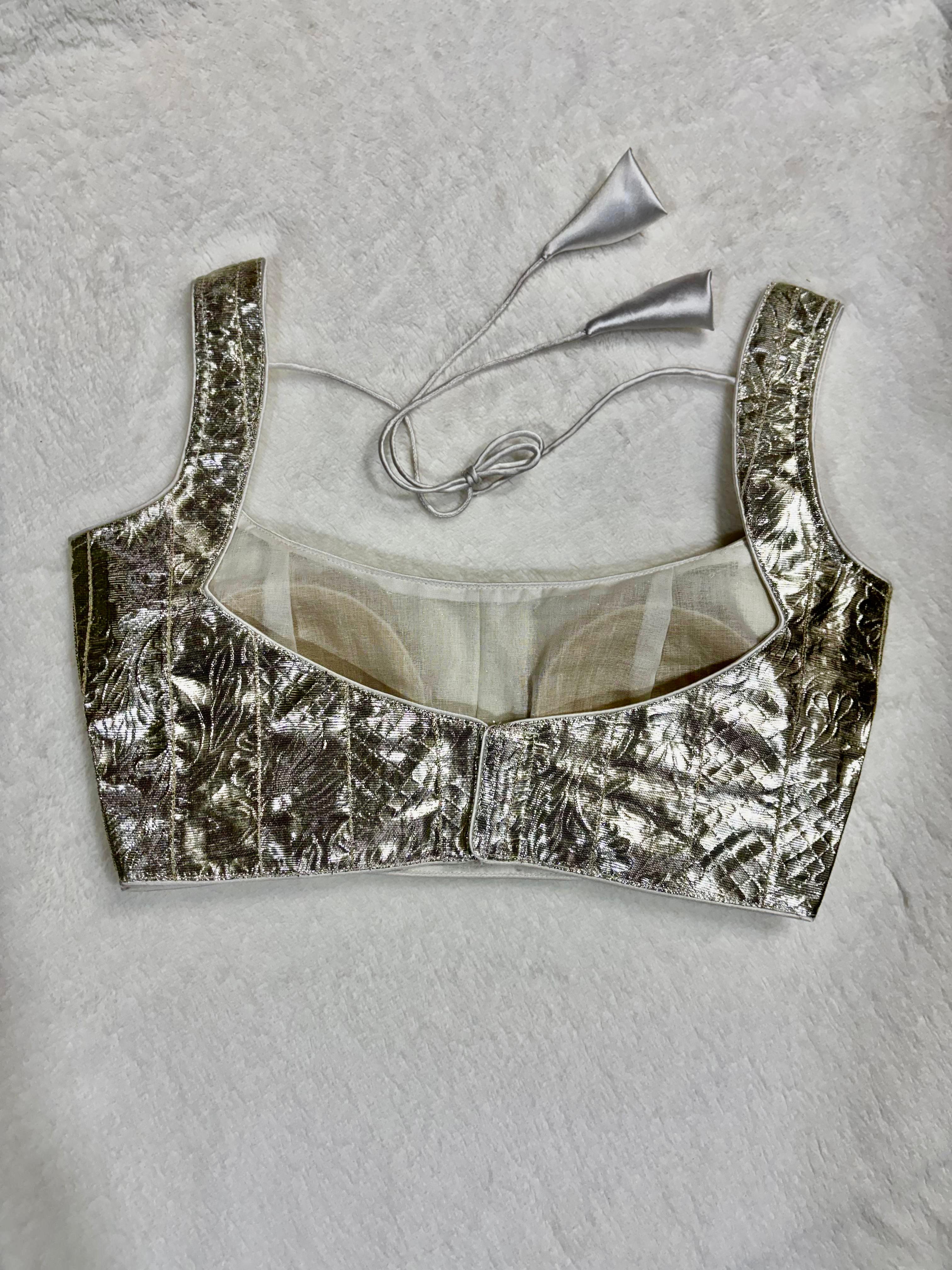 Silver Rani Gotta Blouse