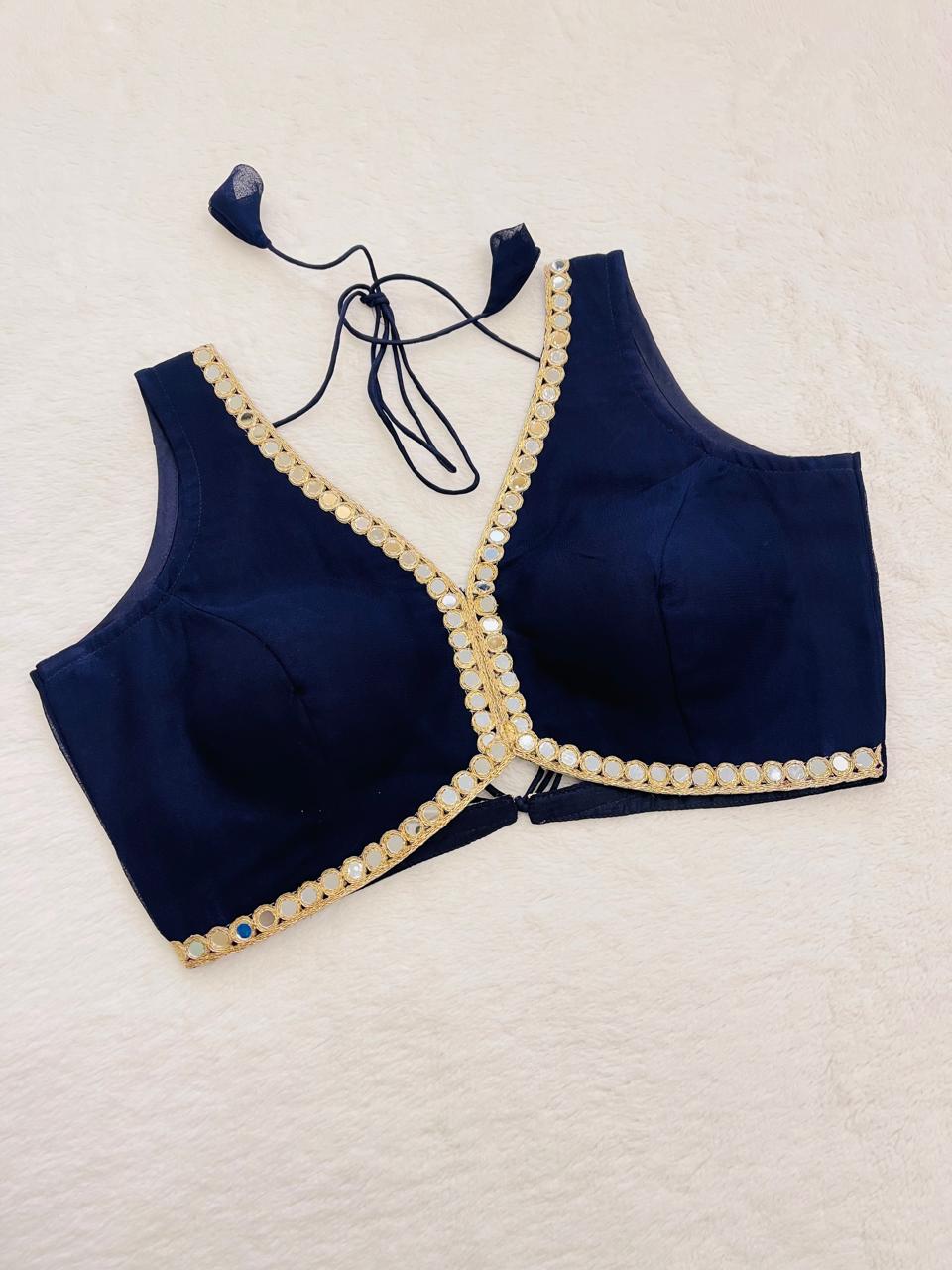 Ragini Plain Georgette Blouse