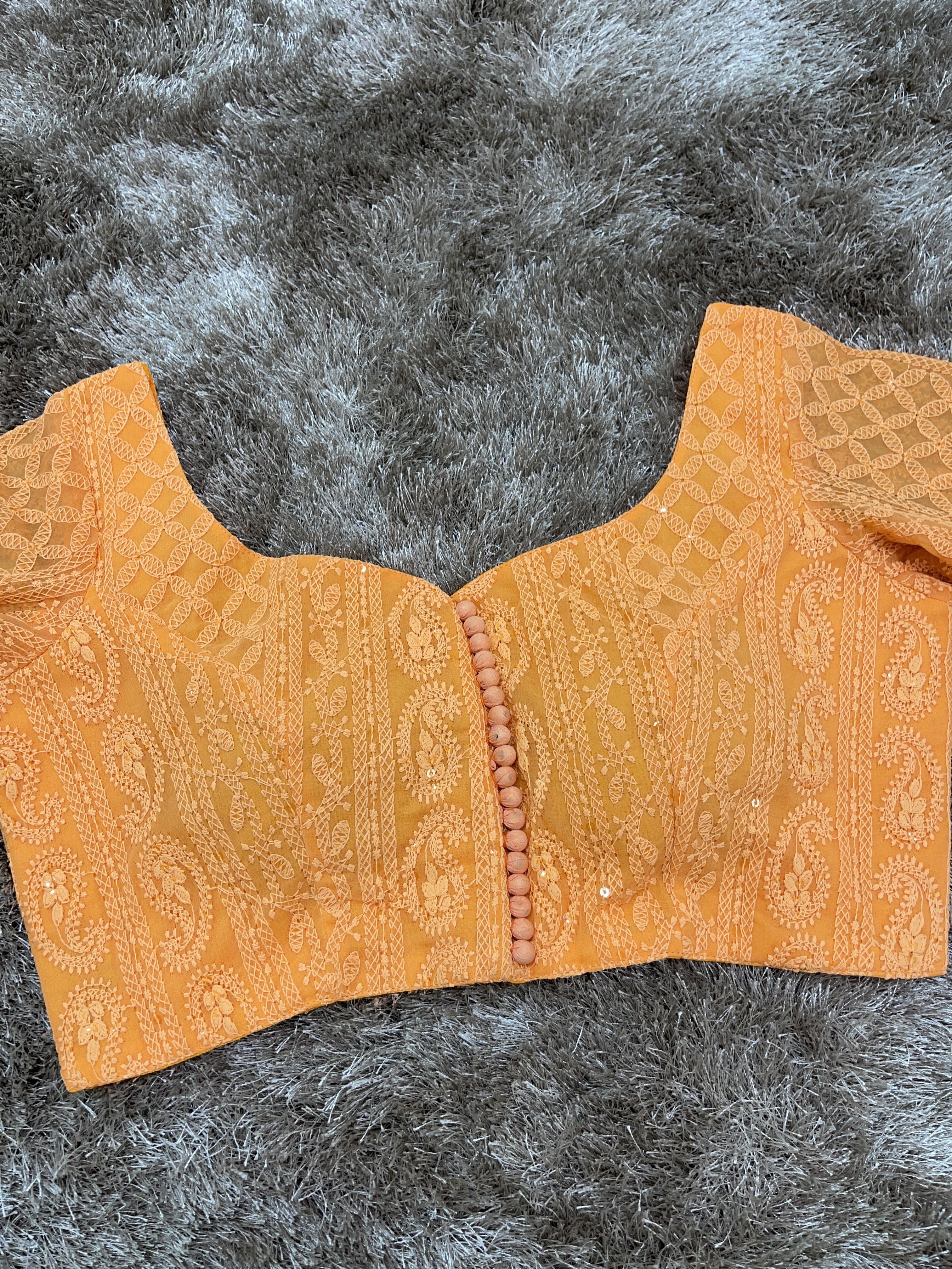 Lakhnavi Sleeve Potli Blouse