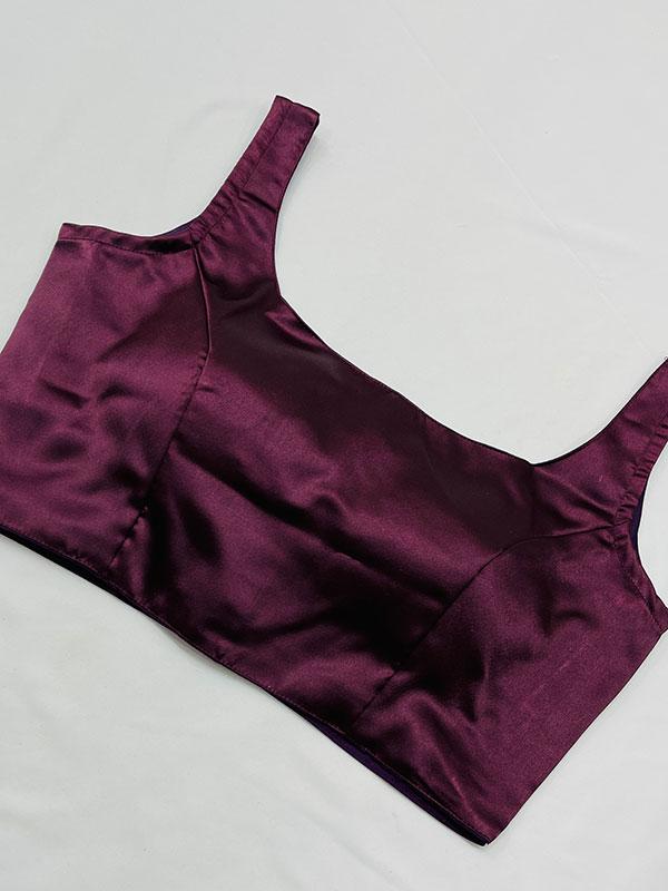 Basic Wine Blouse