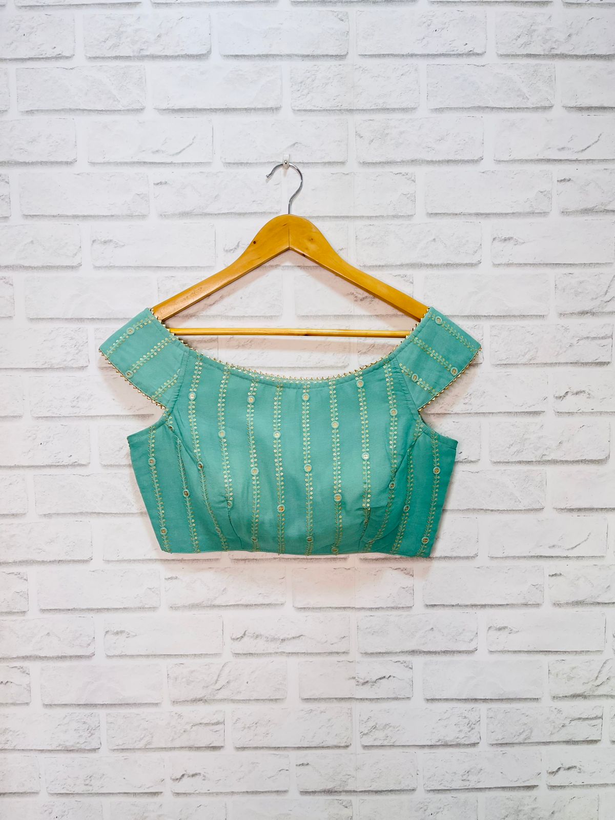 Green Star Blouse