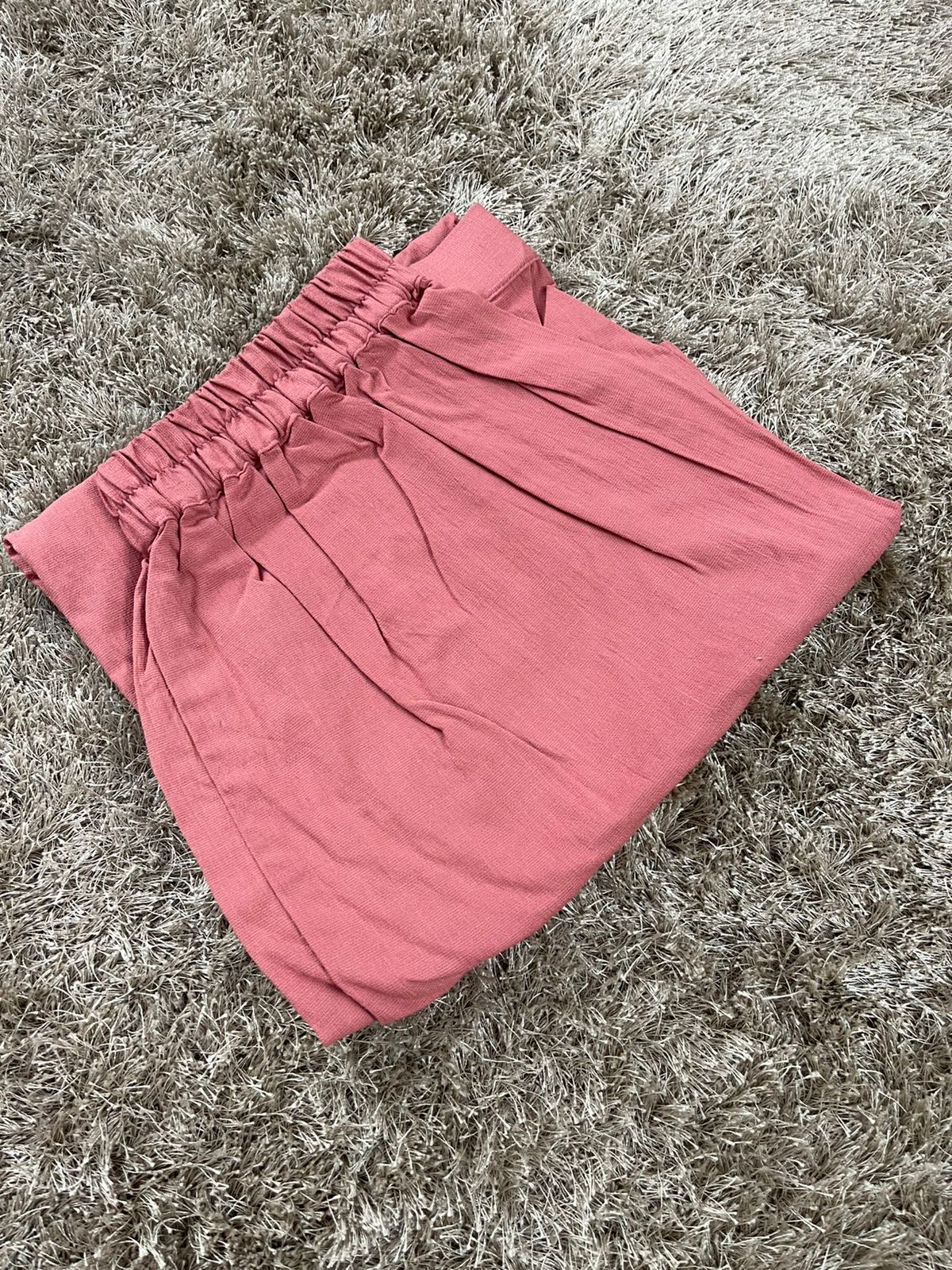 Peach Lycra Narrow Pant