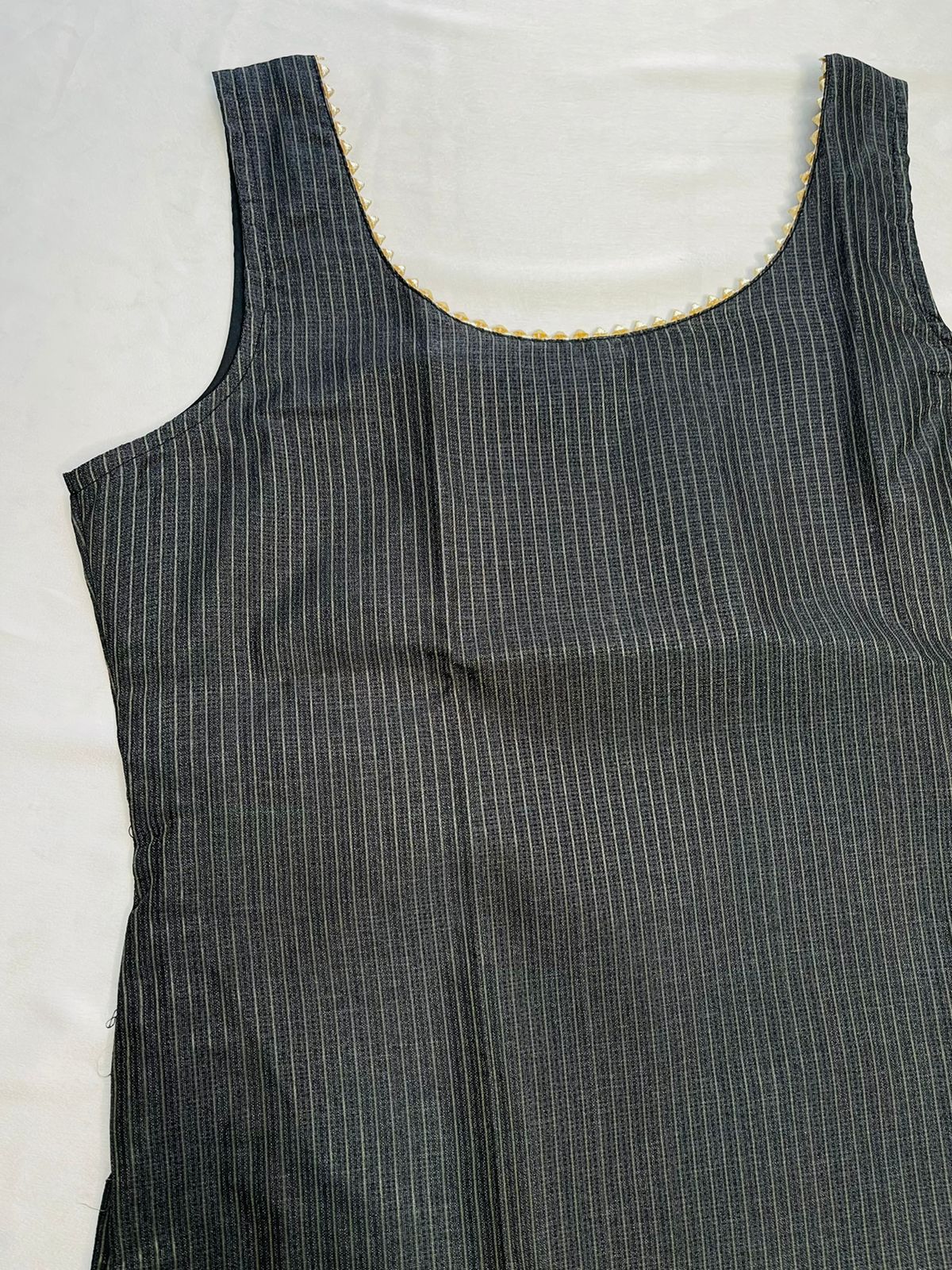 Black cotton flex kurti