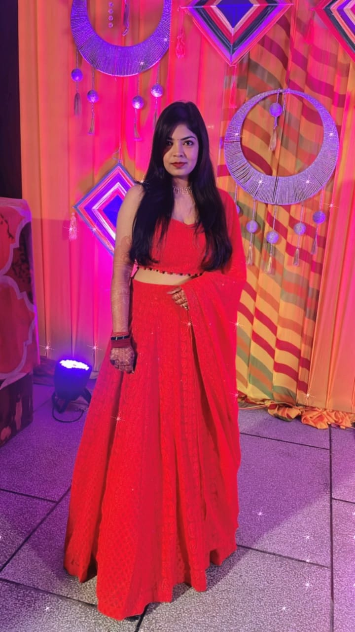 Gulmohar Lehenga