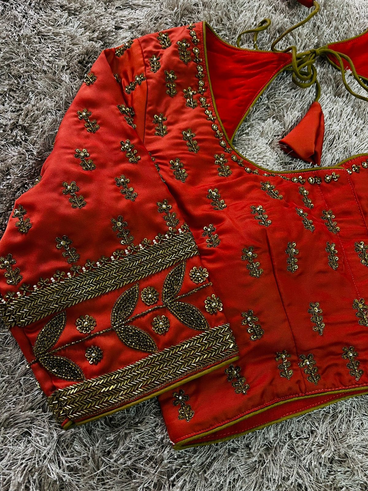 Deep Affection Handwork Blouse