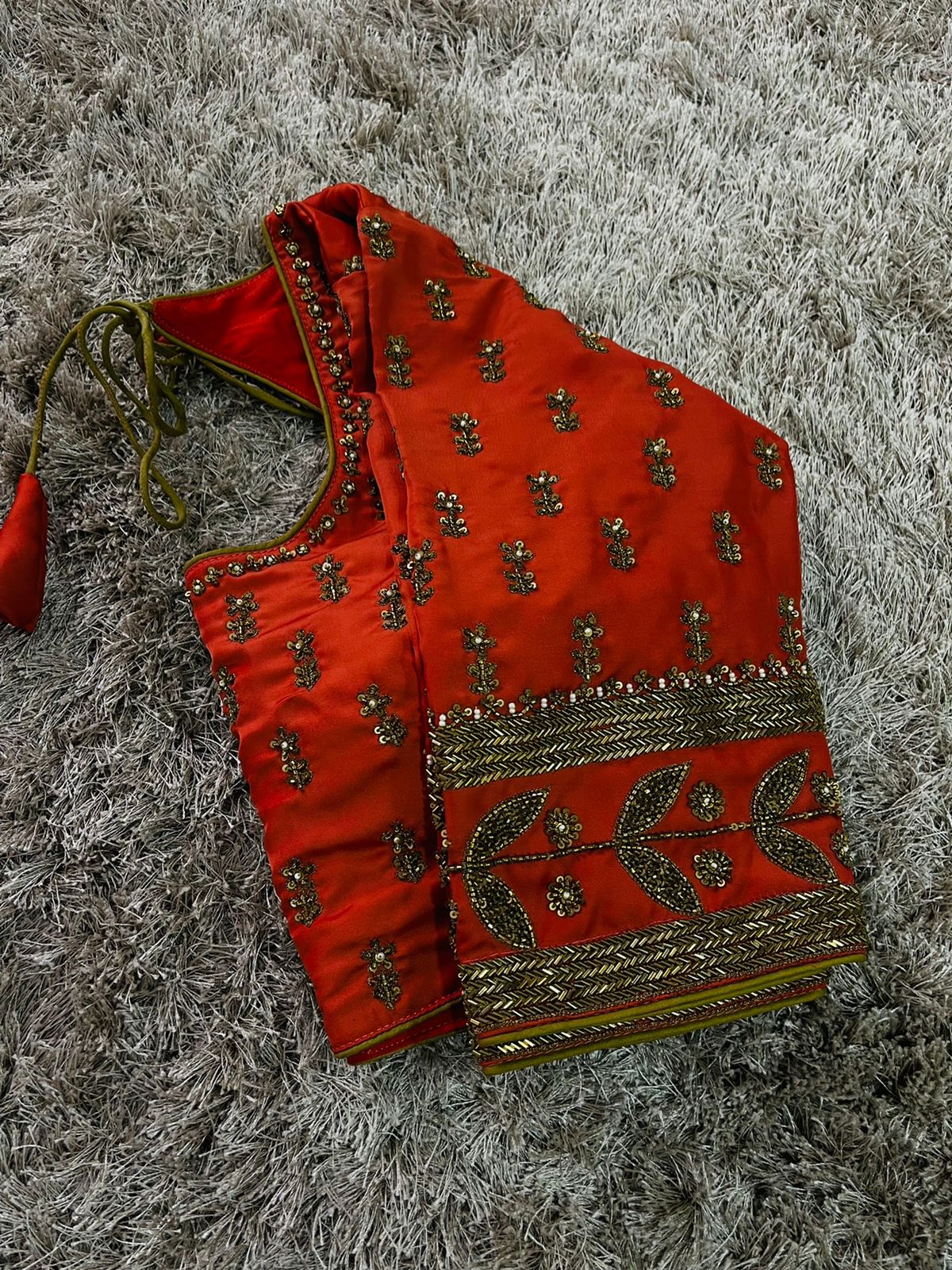 Deep Affection Handwork Blouse