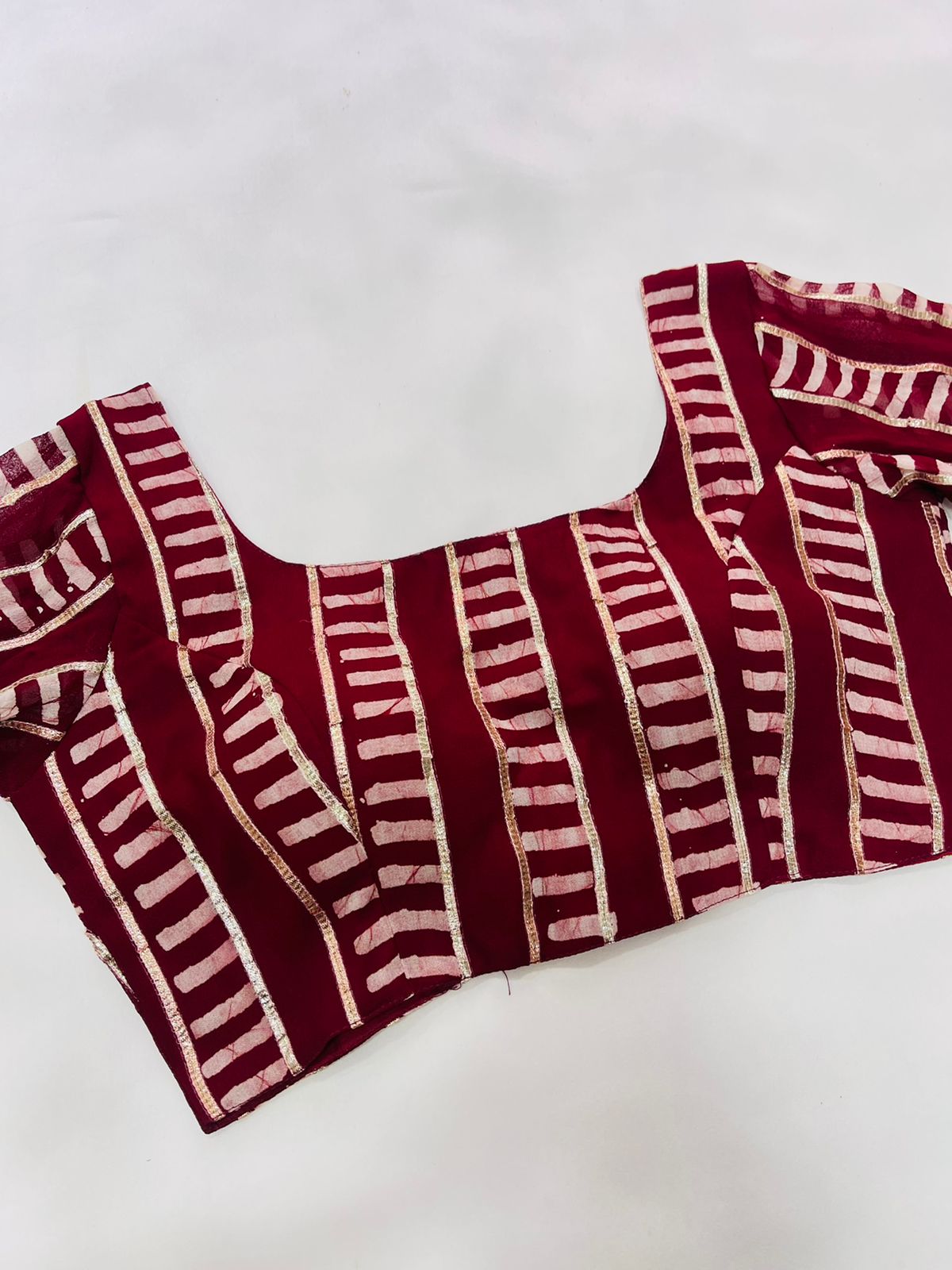 Garnet Maroon Blouse