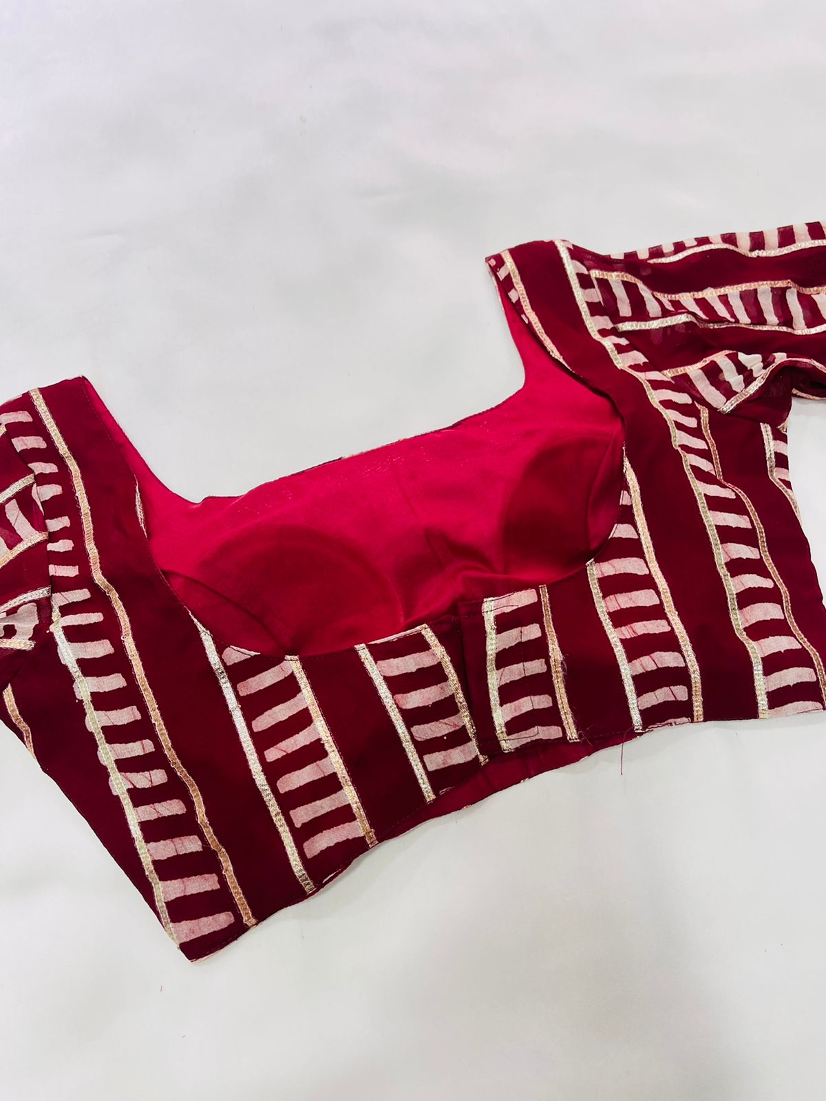 Garnet Maroon Blouse