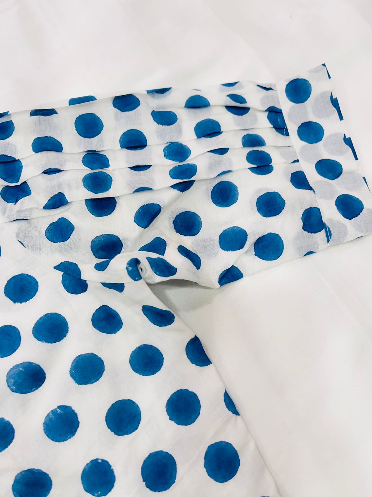Polka Dots Cotton Blouse