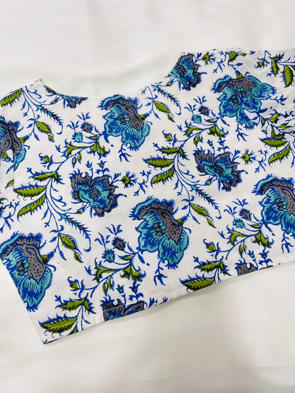 Nazakat Cotton Printed Blouse