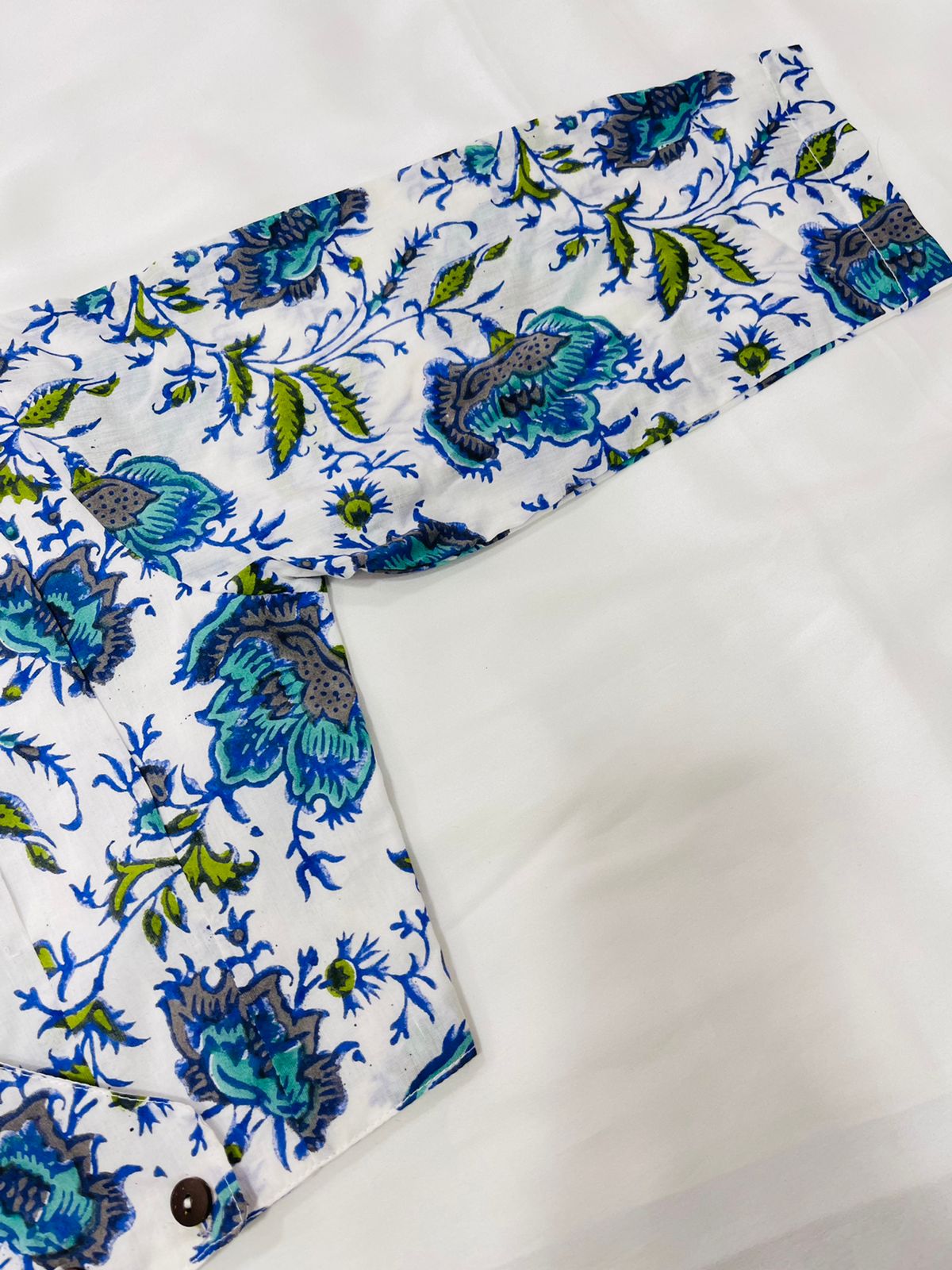 Nazakat Cotton Printed Blouse