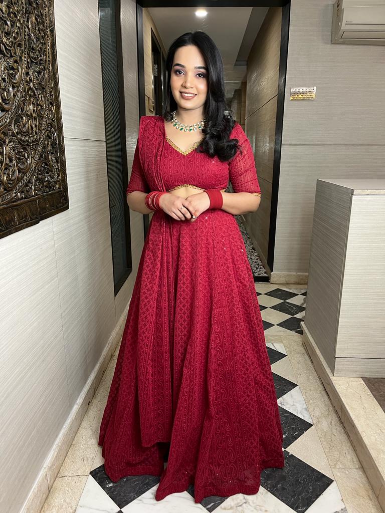 Gulmohar Lehenga