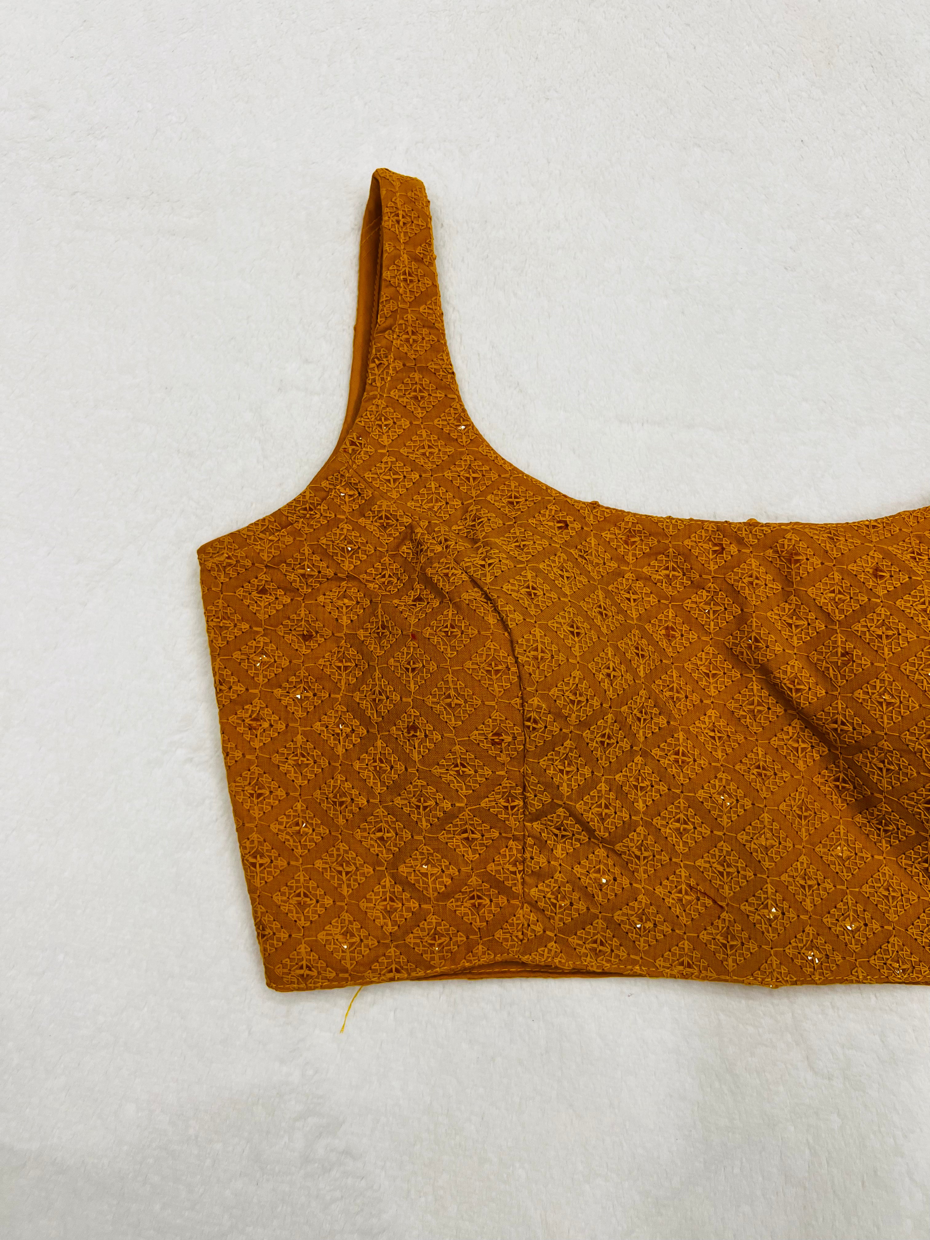 The Mars Chikankari Blouse