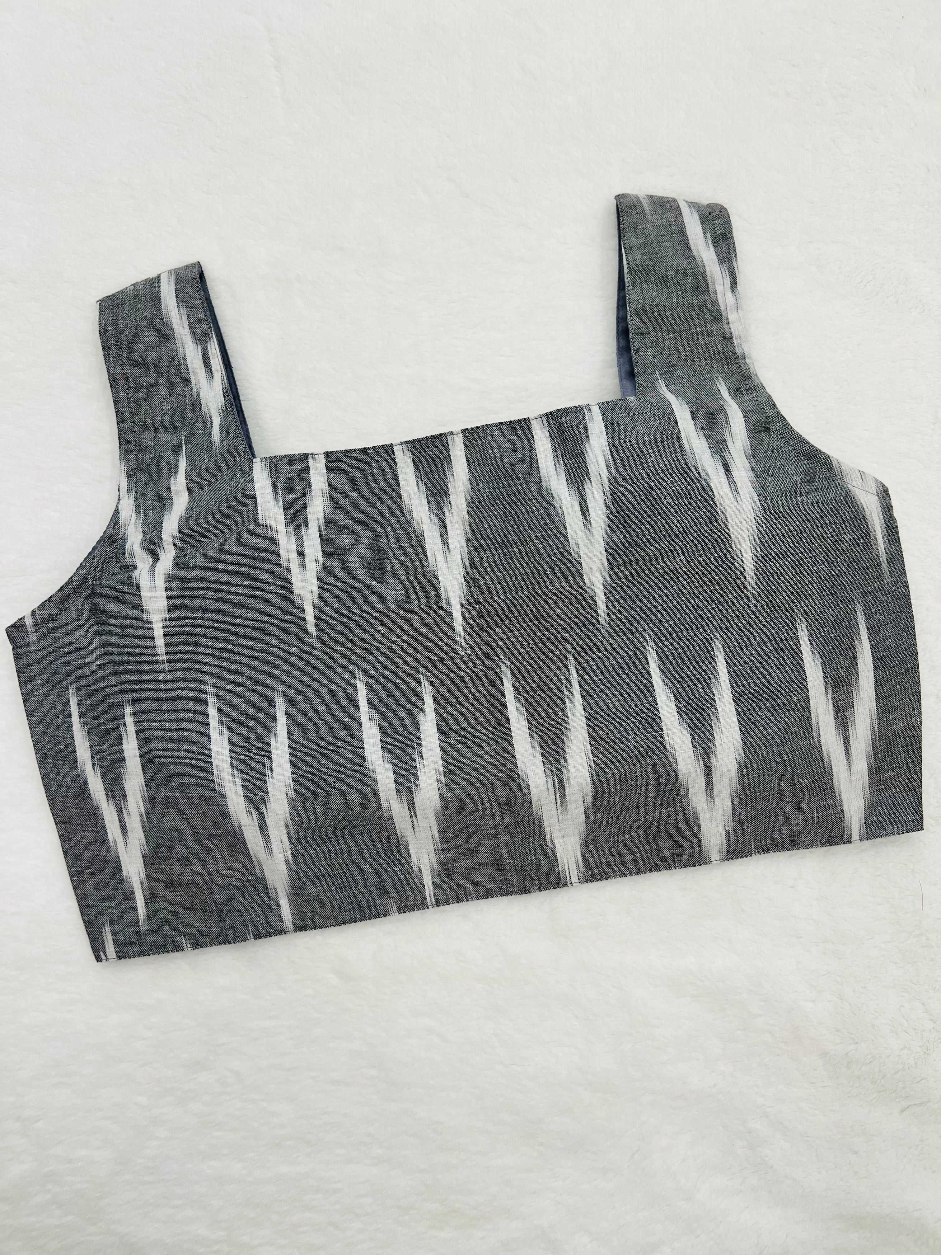 Greybeard Ikkat Blouse