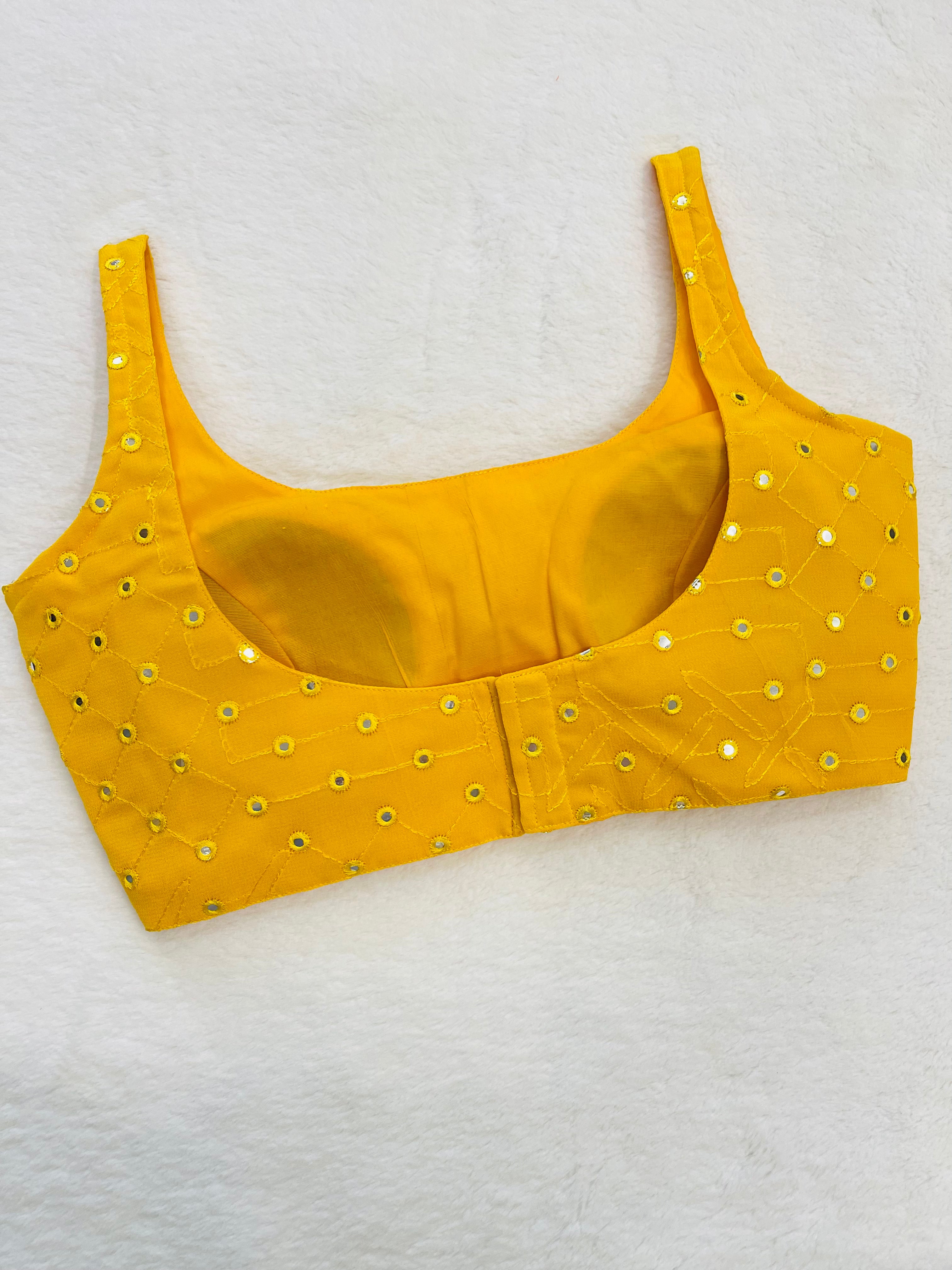 Yellow Glass Blouse
