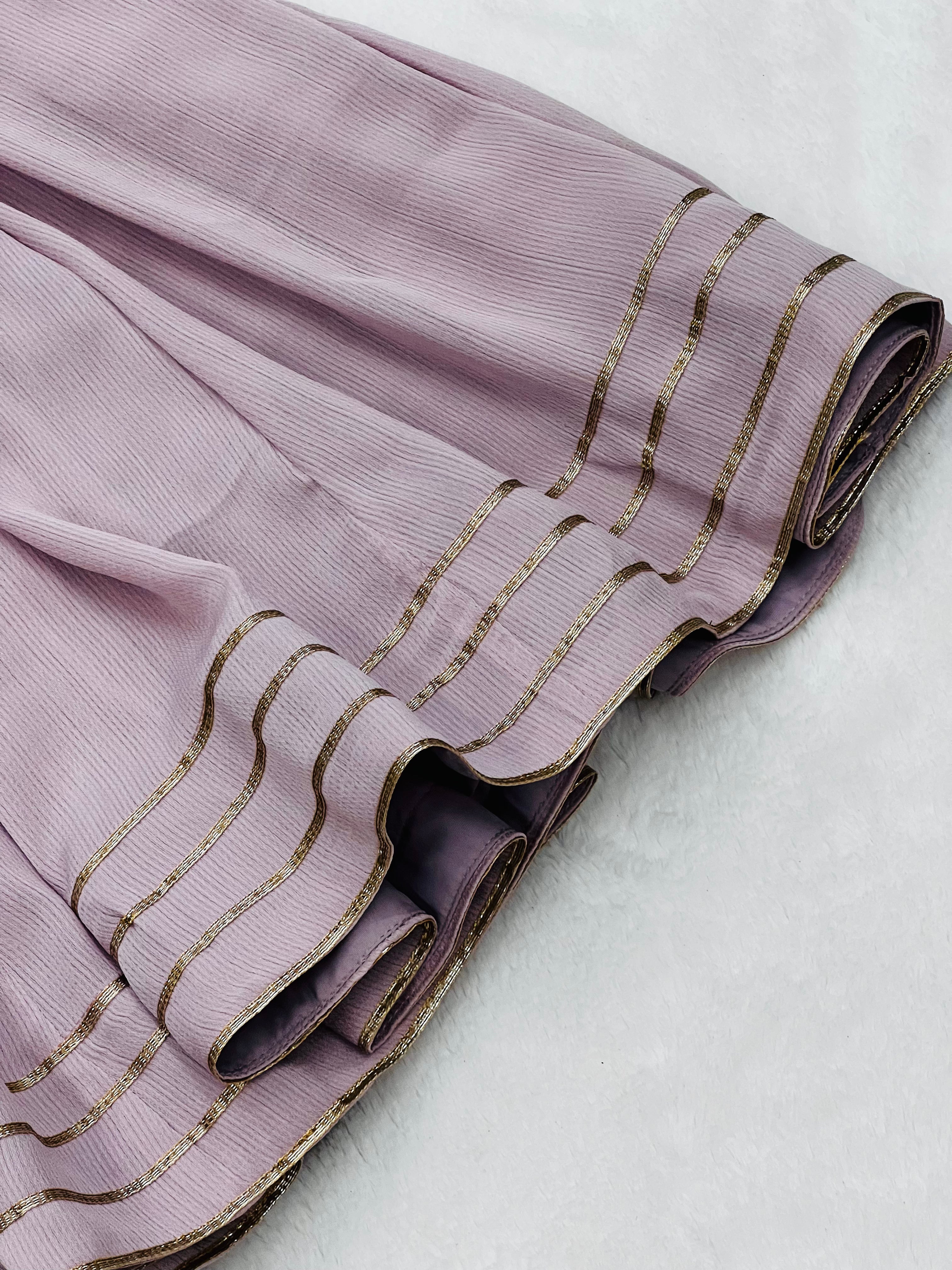 Purple Haze gotta work anarkali gown