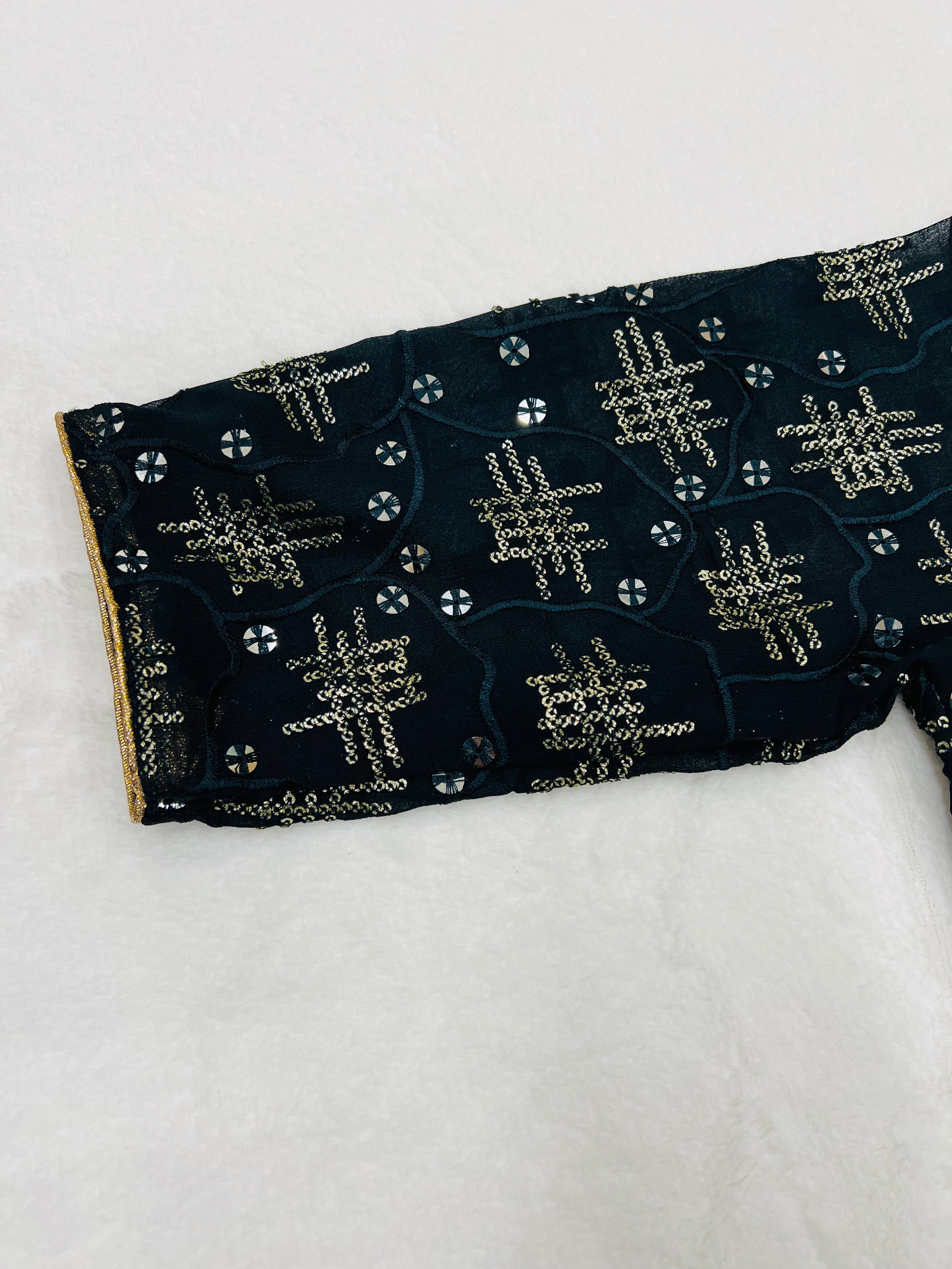 Green Translucent Blouse