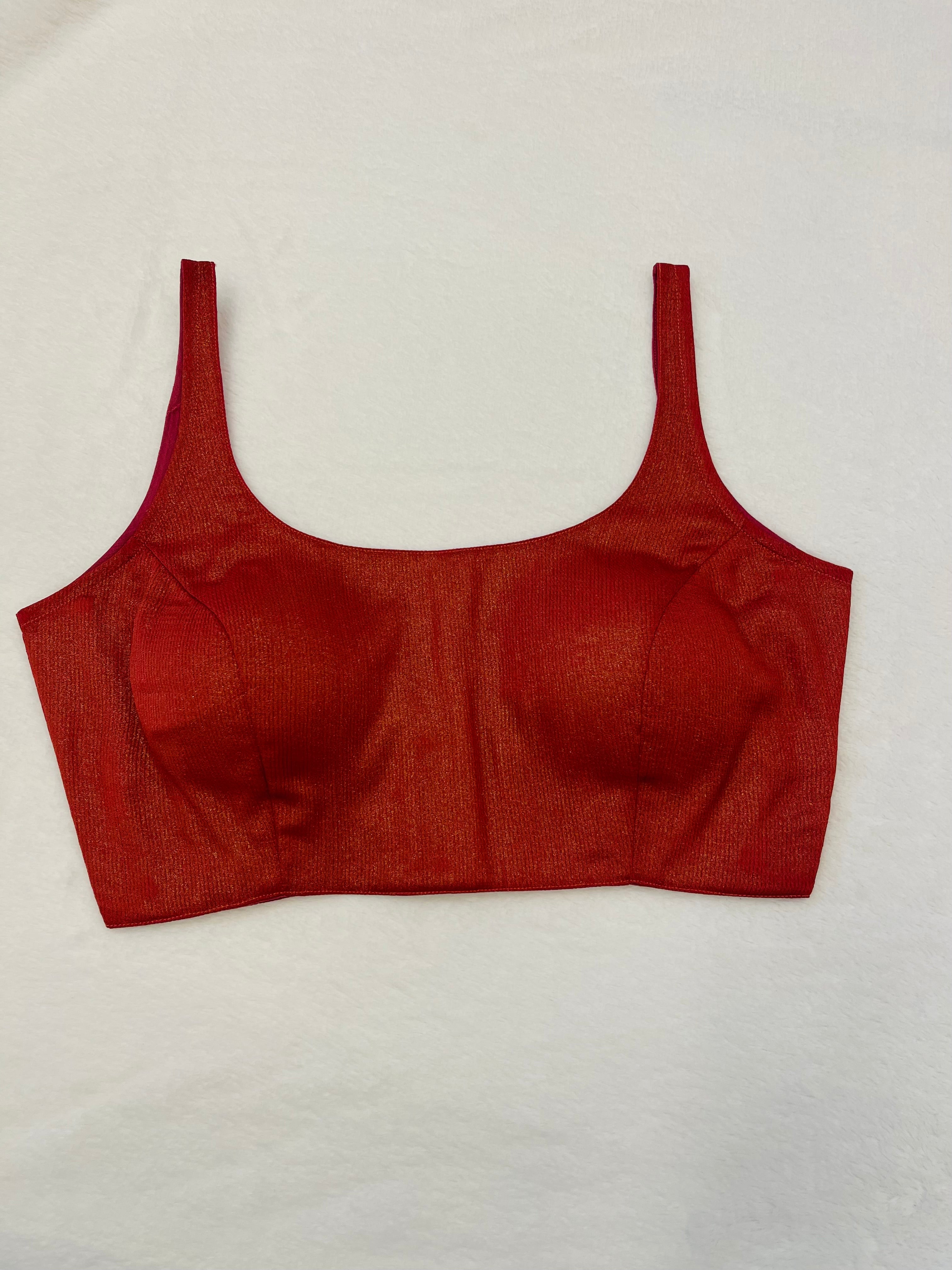 Rust Glow Blouse