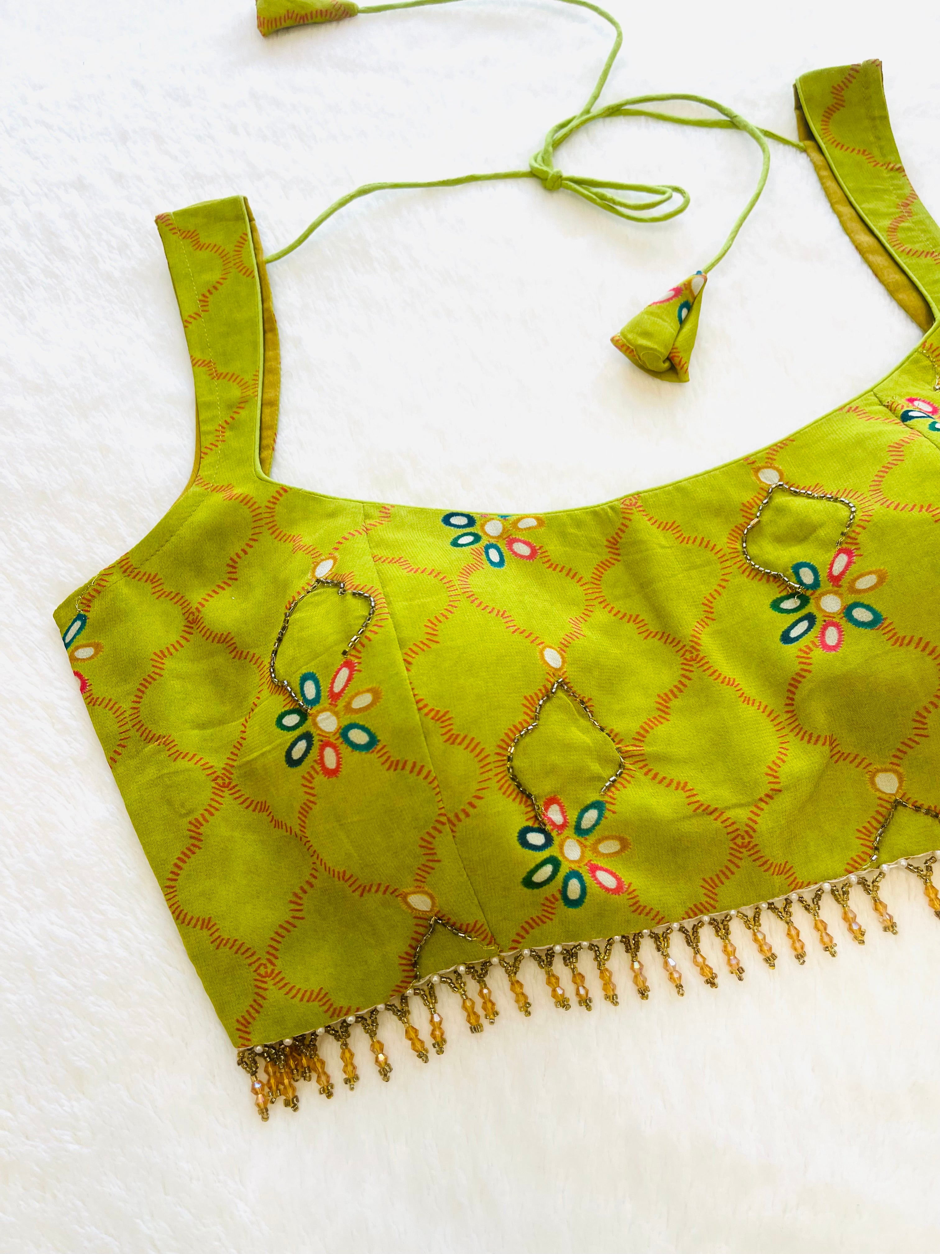 Saundh Wild green Blouse