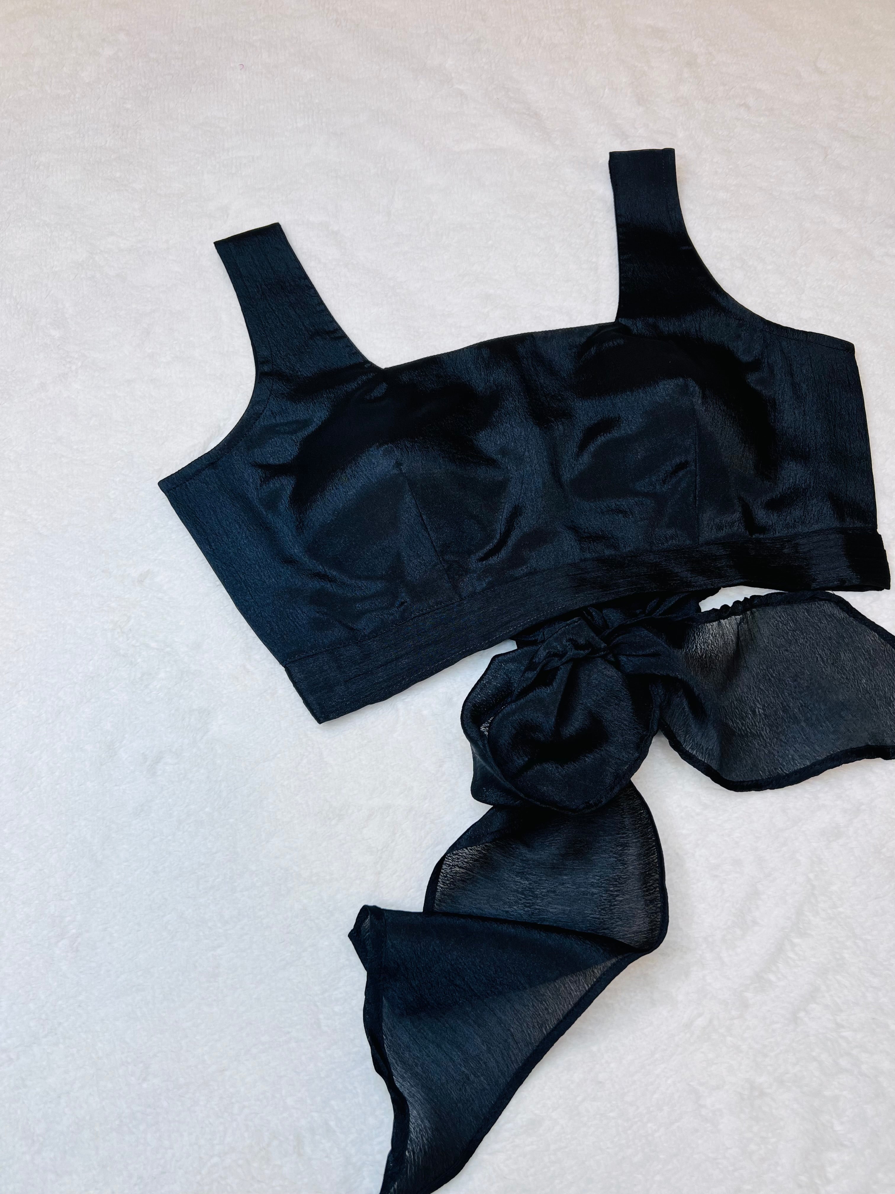Nayra Black Blouse