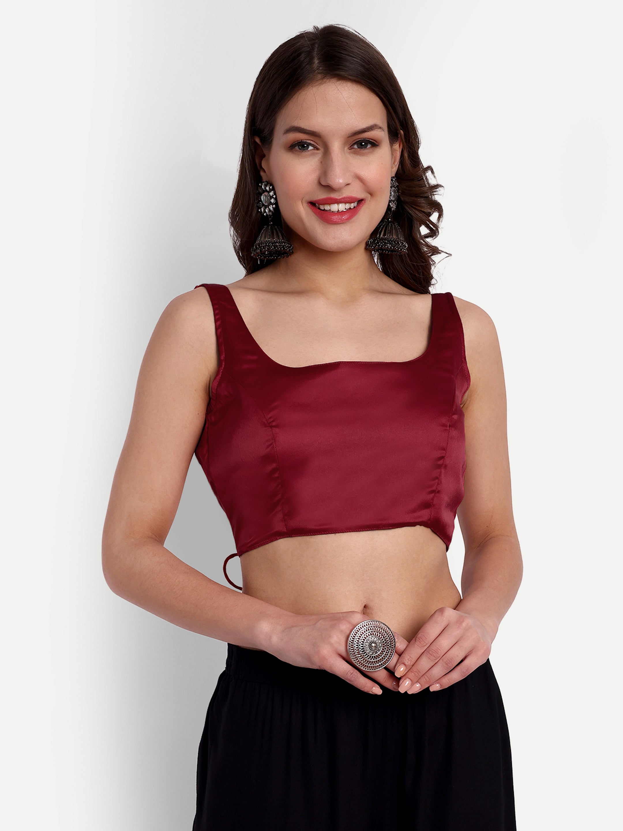 Apple Red Blouse
