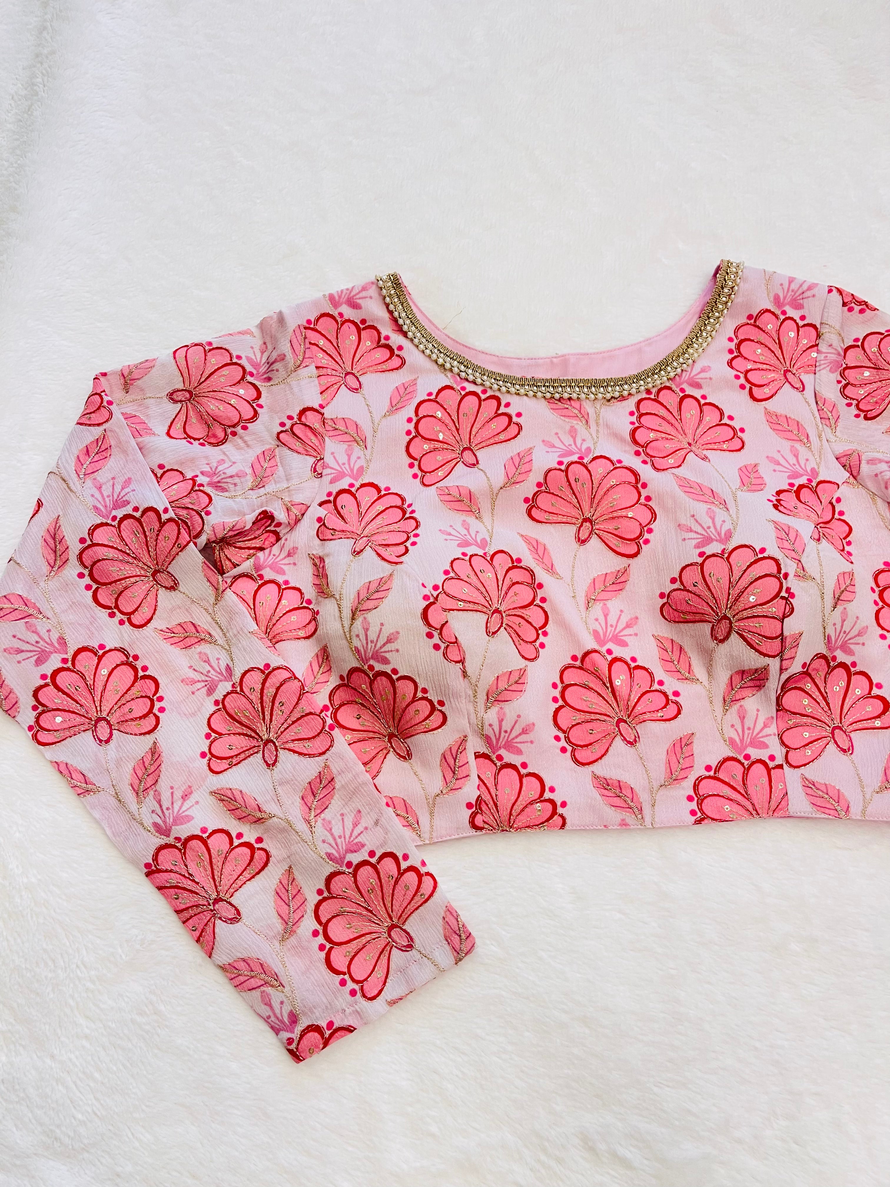 Divine Pink blouse