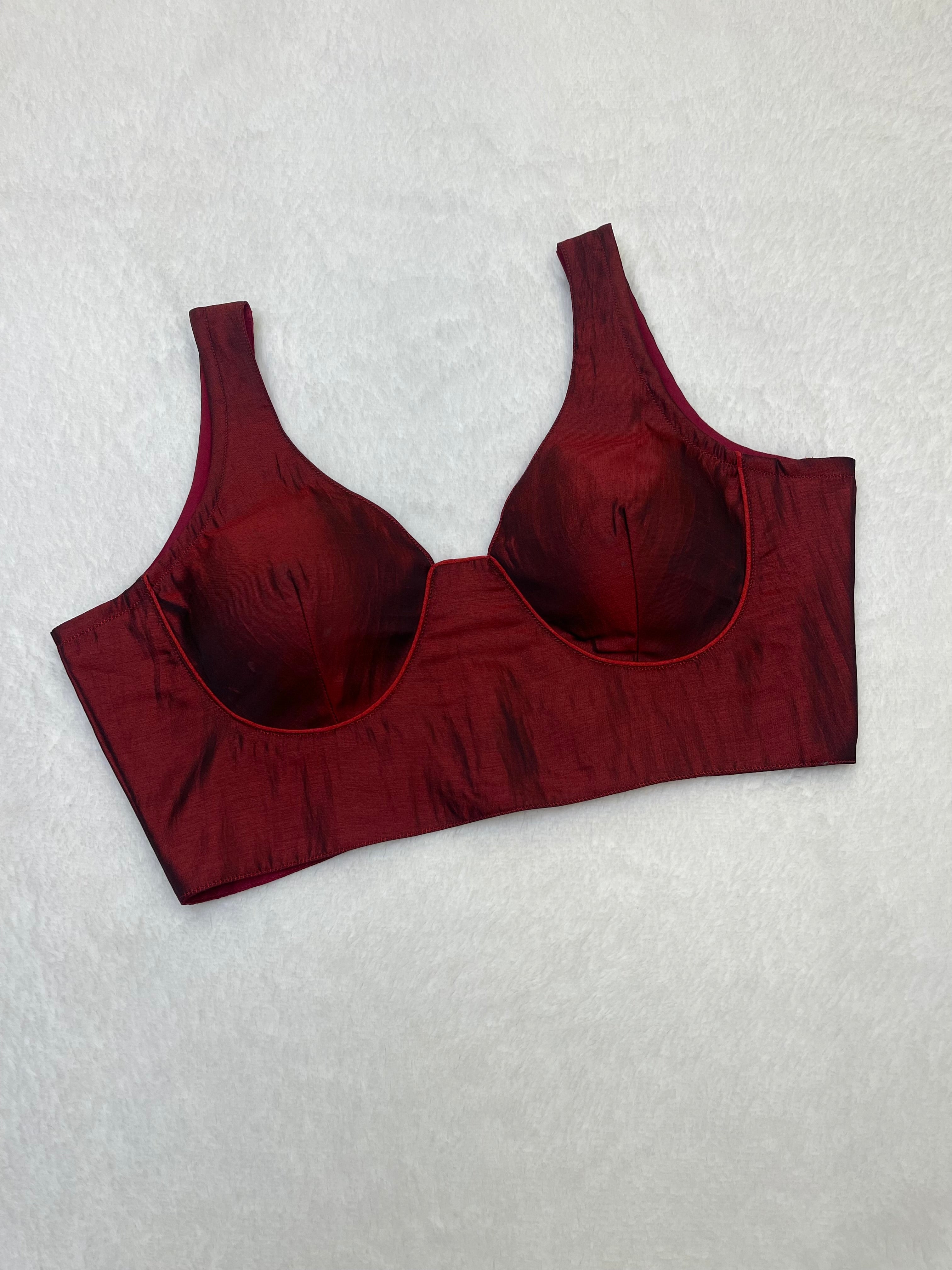 Kaveri Maroon Blouse