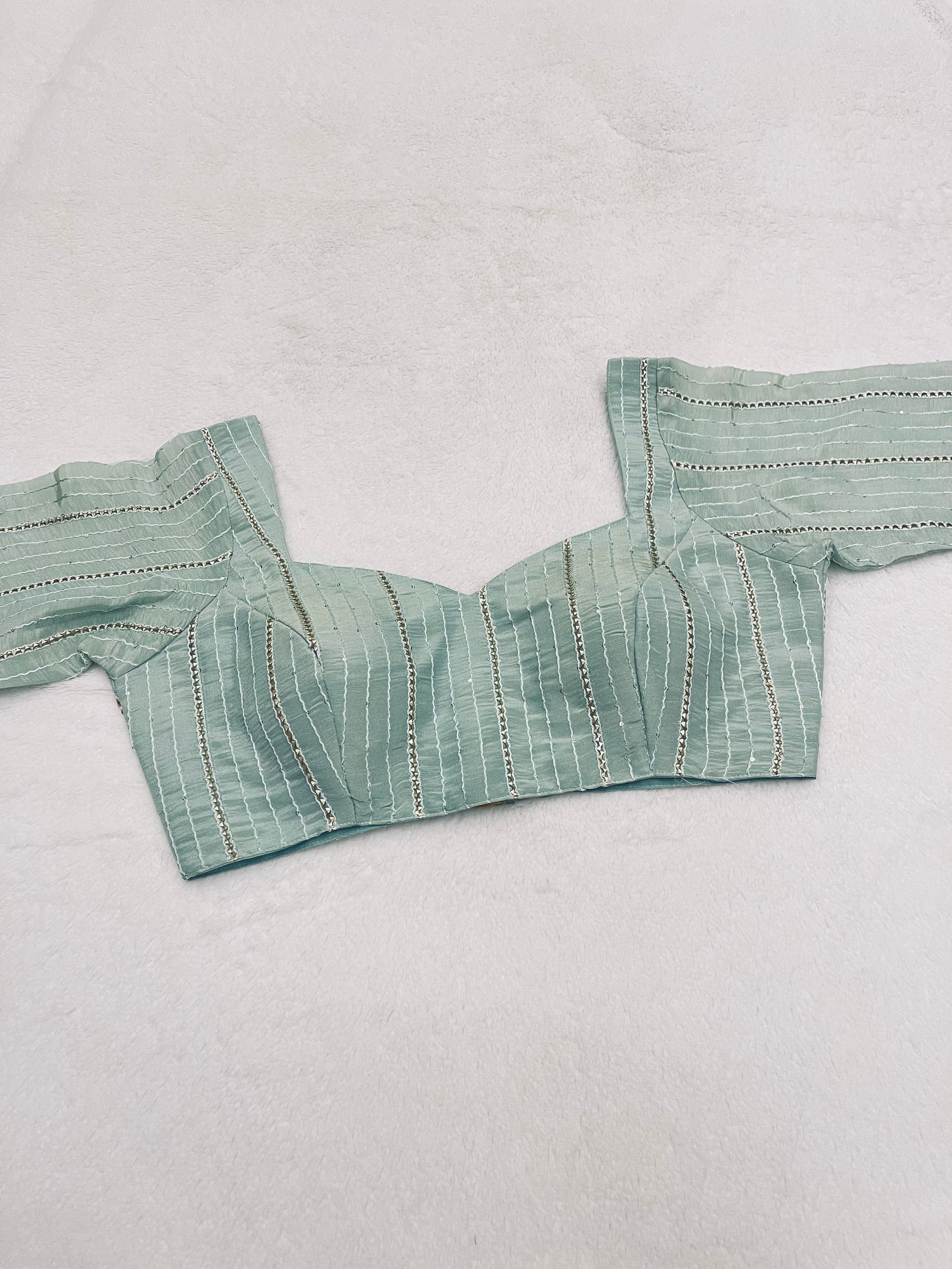 Sunehari Sky Blue Blouse