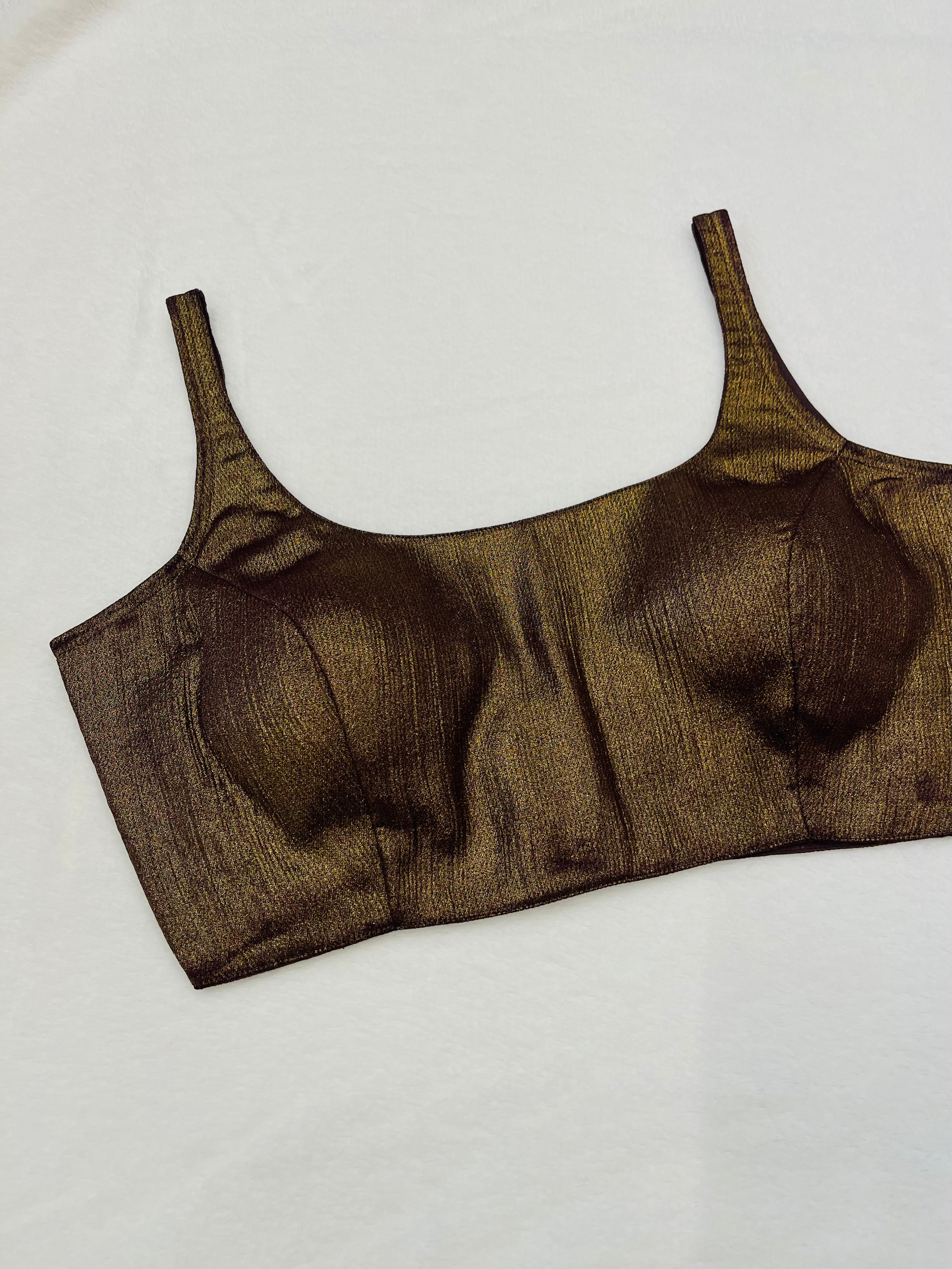 Golden Copper Blouse