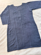 Karishma Grey Short Kurti