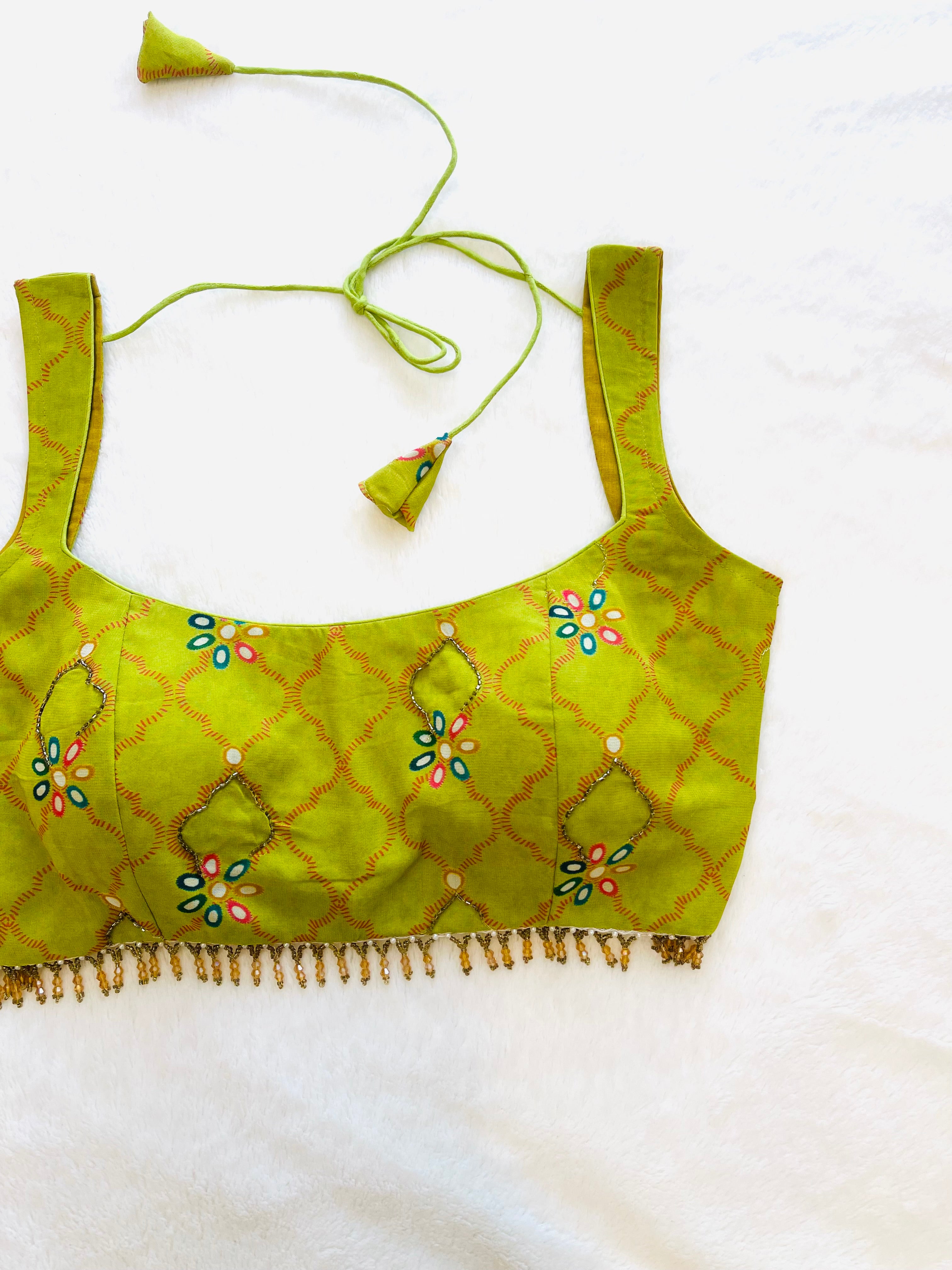 Saundh Wild green Blouse