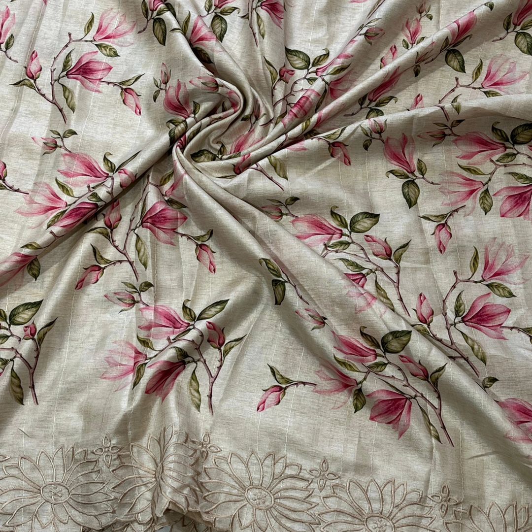 Saadhvi Floral Silk Saree