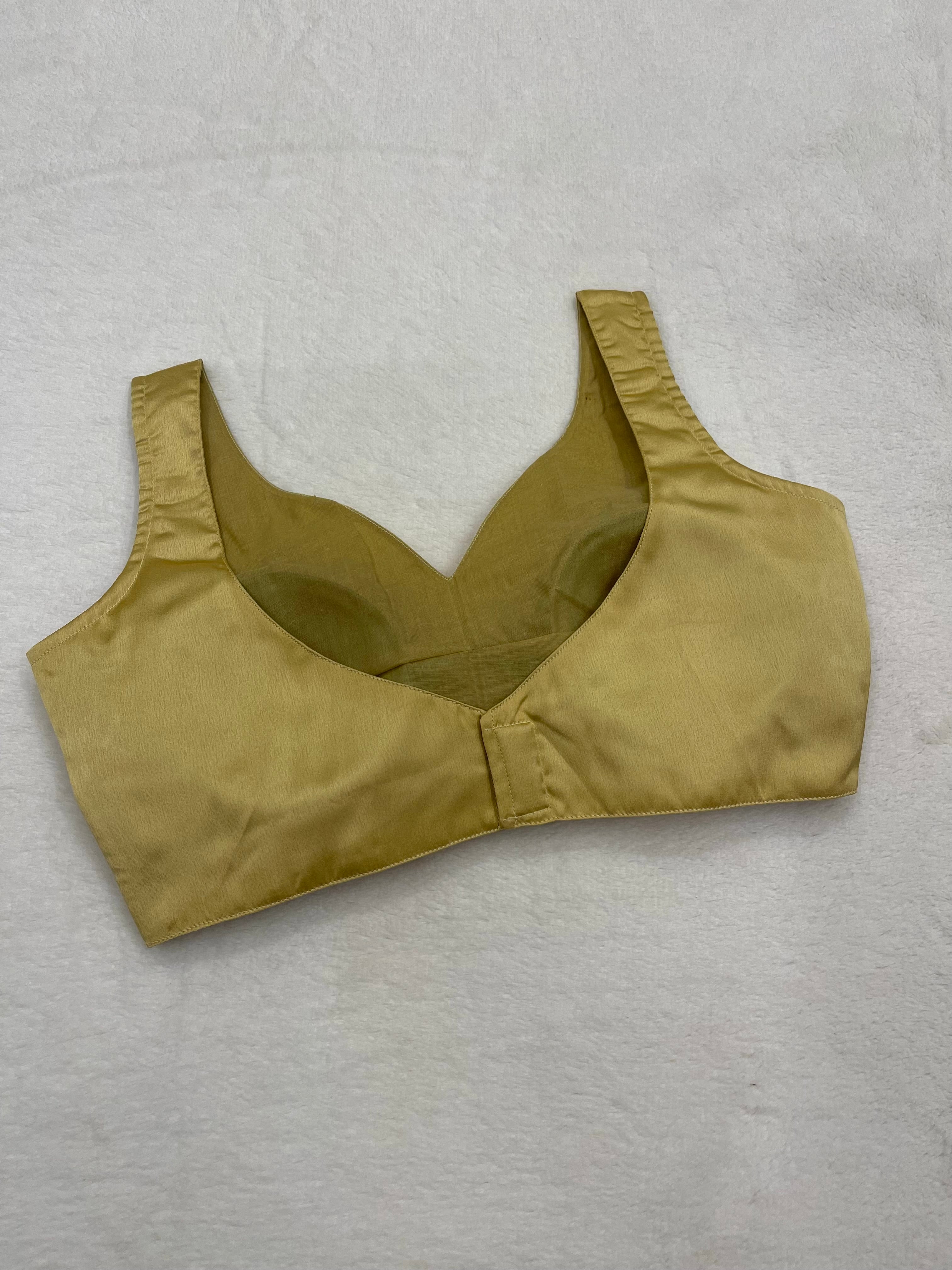Ruhana Golden Blouse