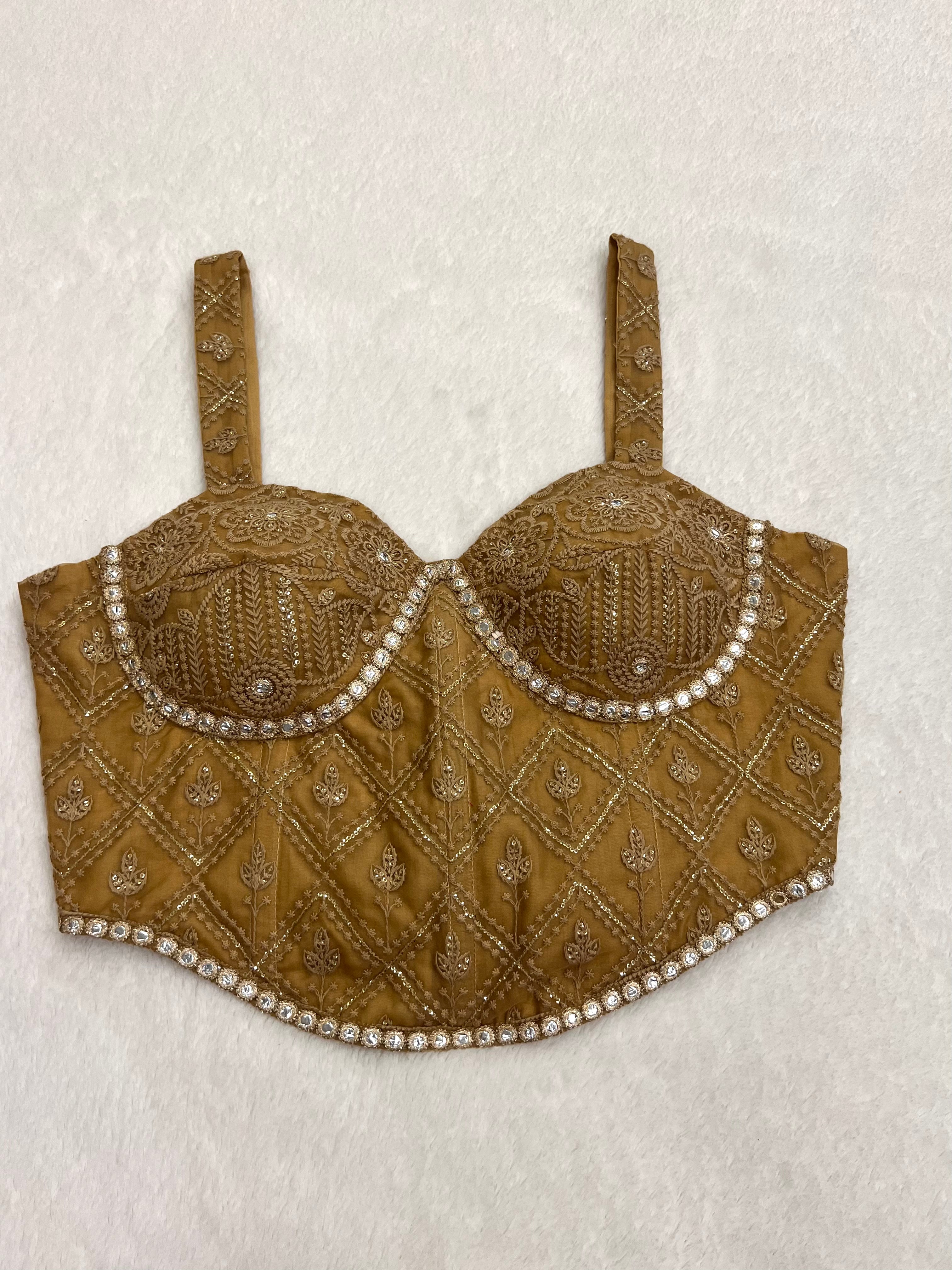 Jhilmil Brown Blouse