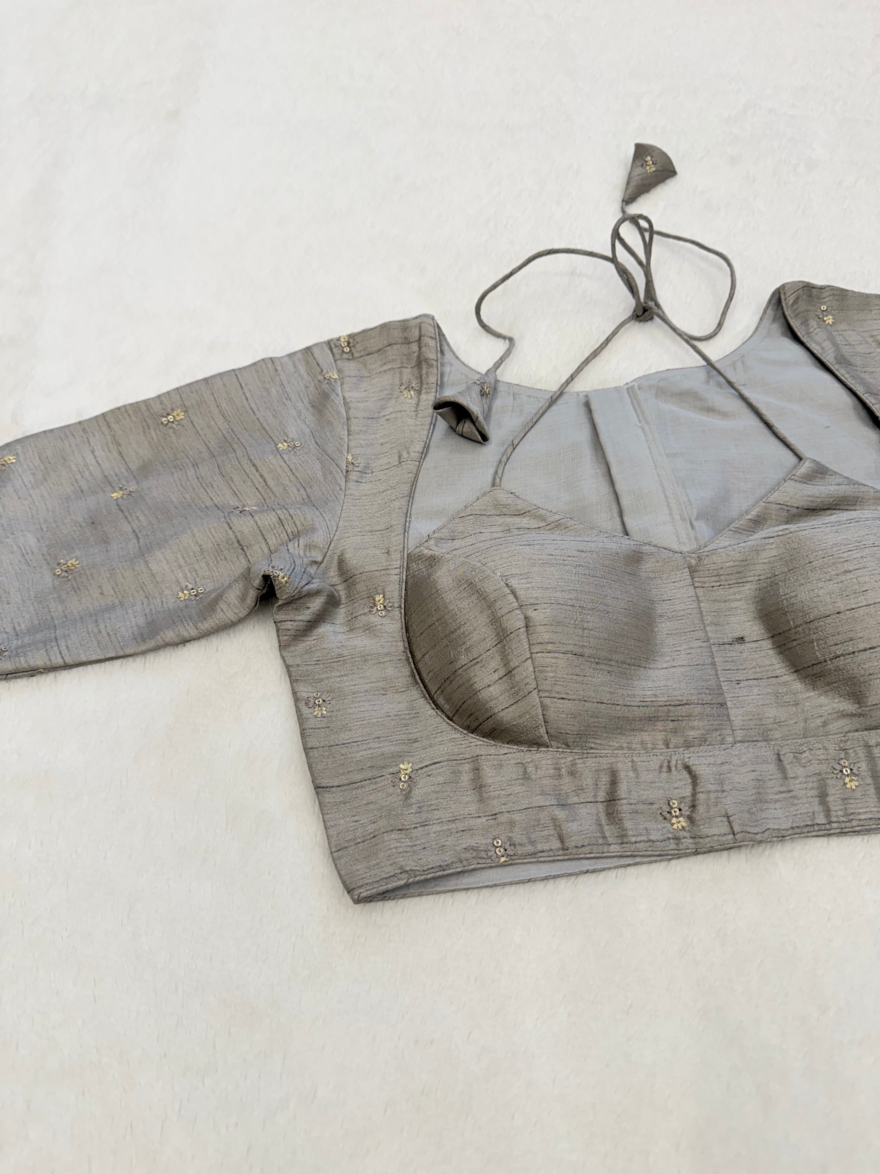 Suragini Grey Colour blouse