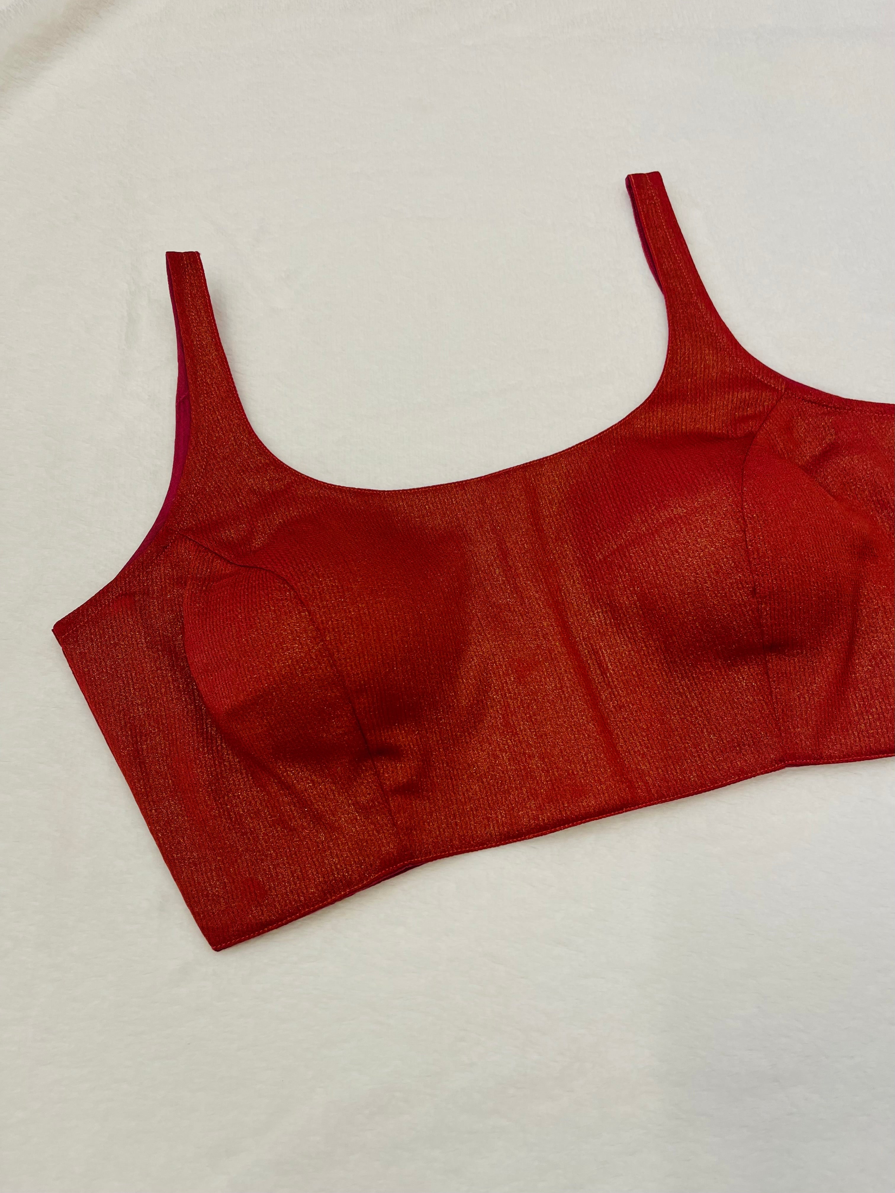 Rust Glow Blouse