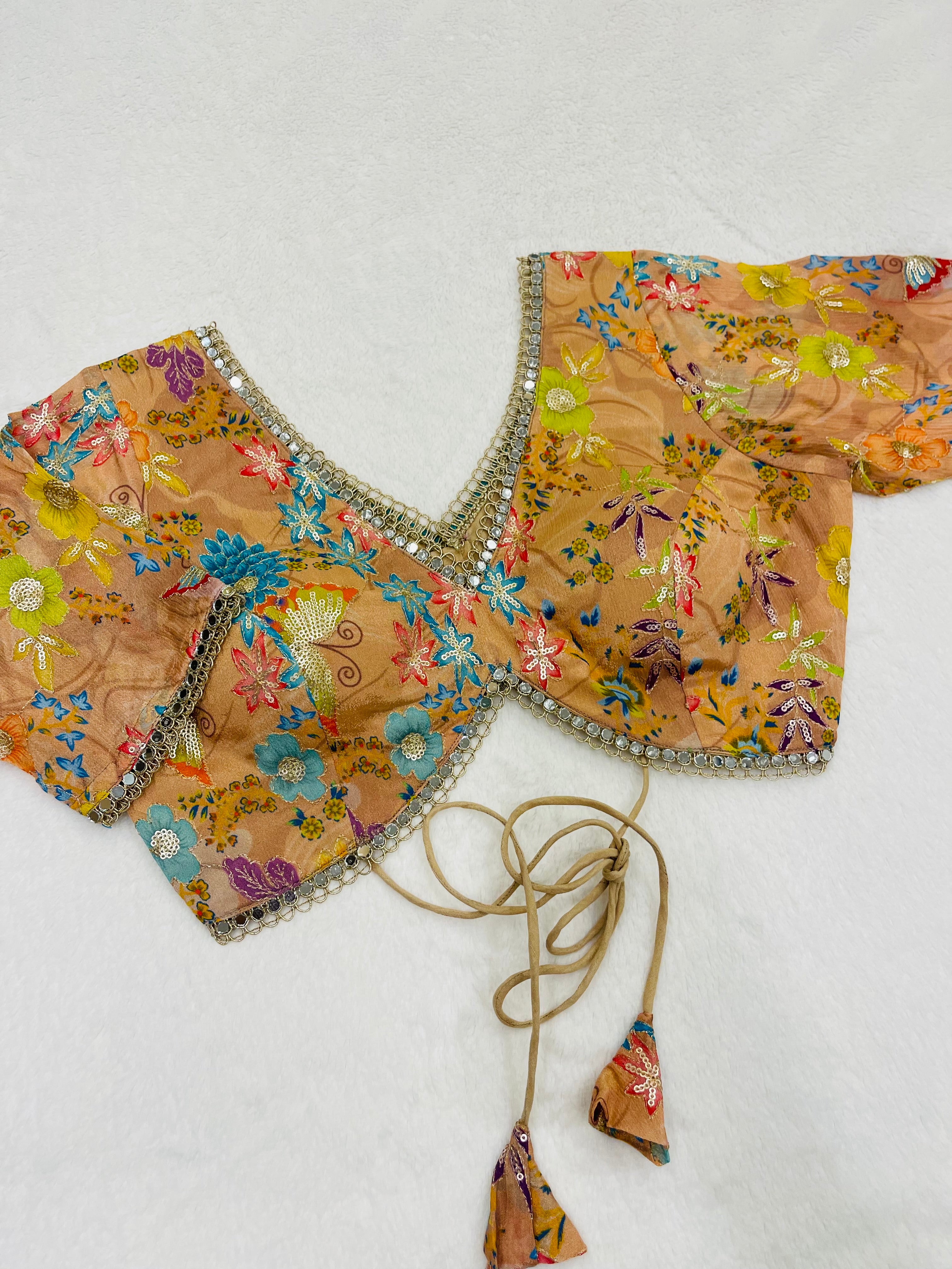 Divine Peachy blouse