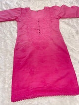 Rosie Baby Pink short kurta
