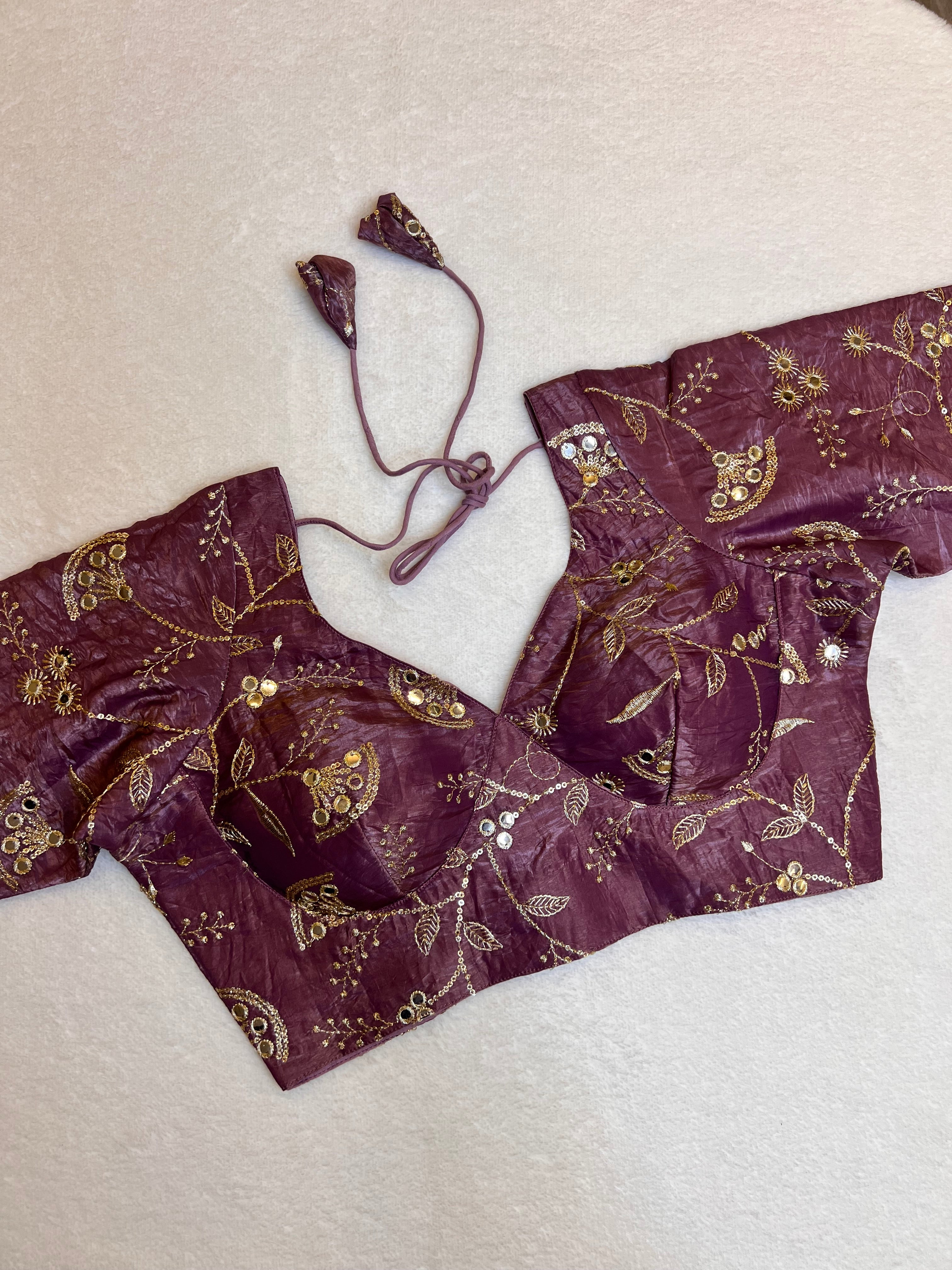 Kashish Dusty Purple Blouse