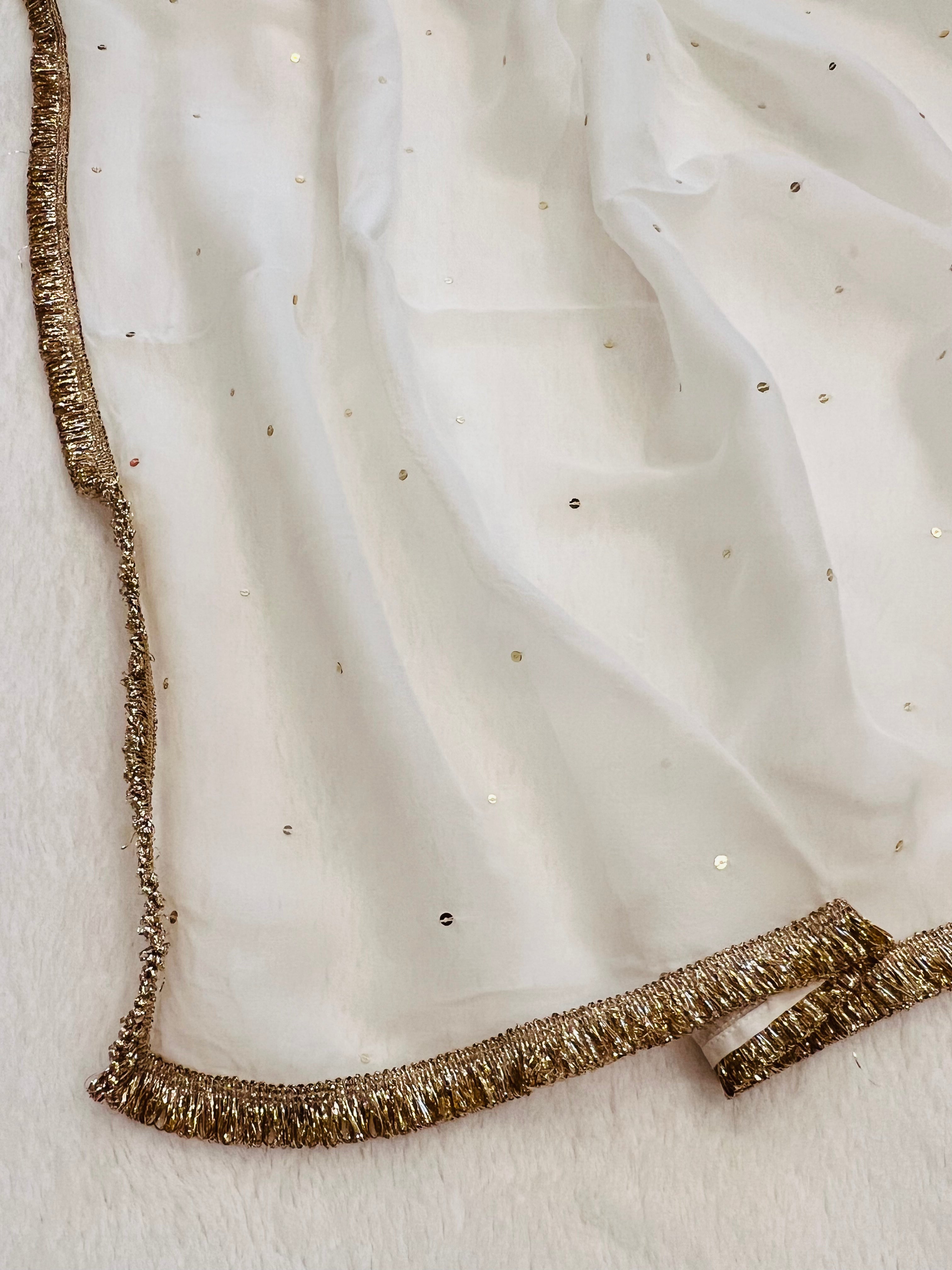 Gul-E-bahaar Handwork Saree