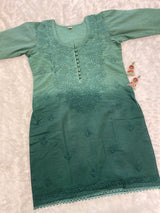 Rosie Sage Green short kurta